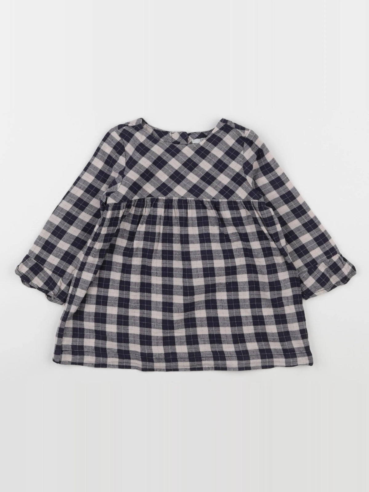 La Redoute - robe bleu, or - 24 mois