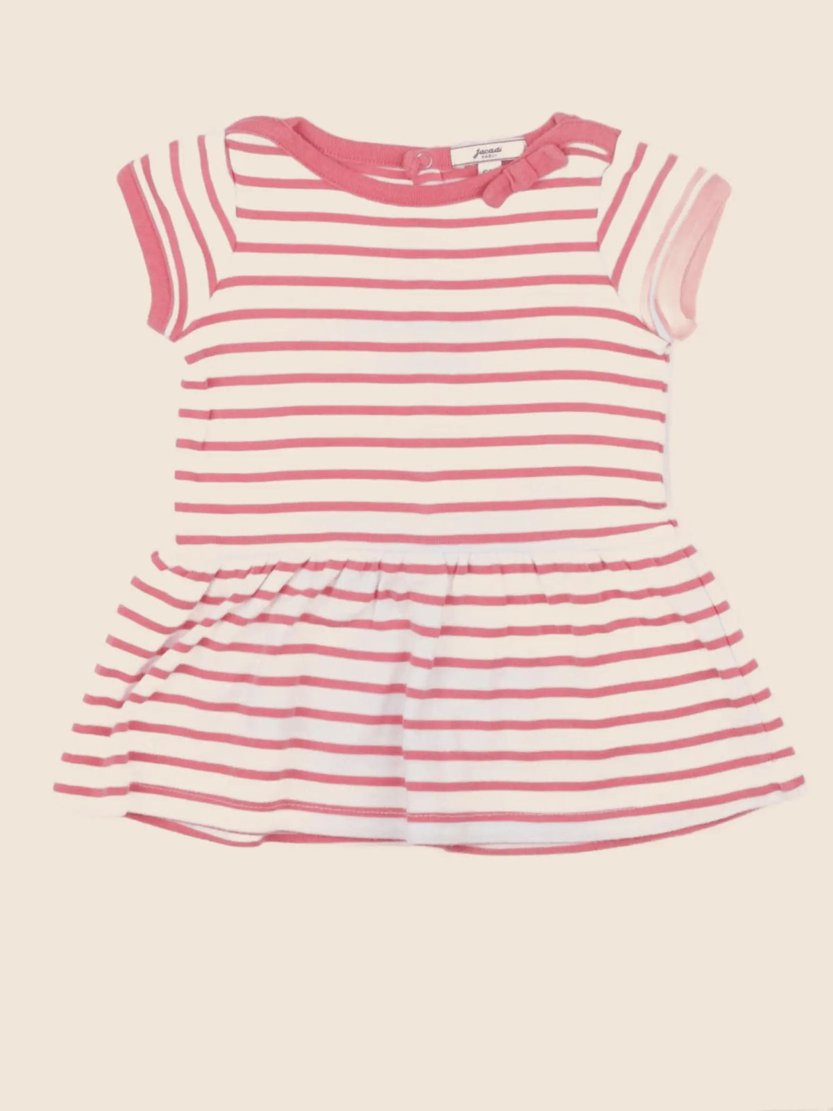 Jacadi - robe rose - 6 mois
