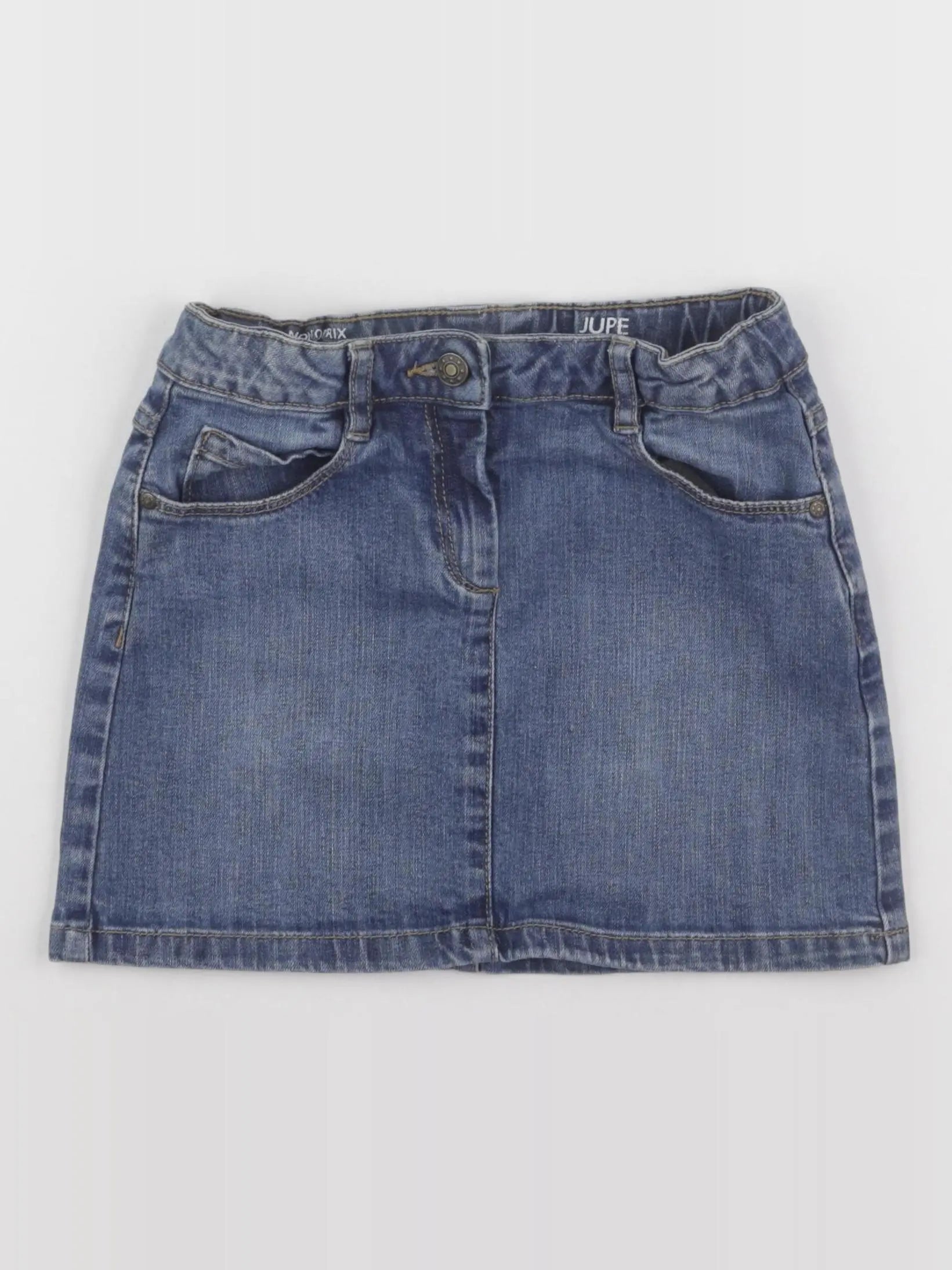 Monoprix - jupe bleu - 8 ans