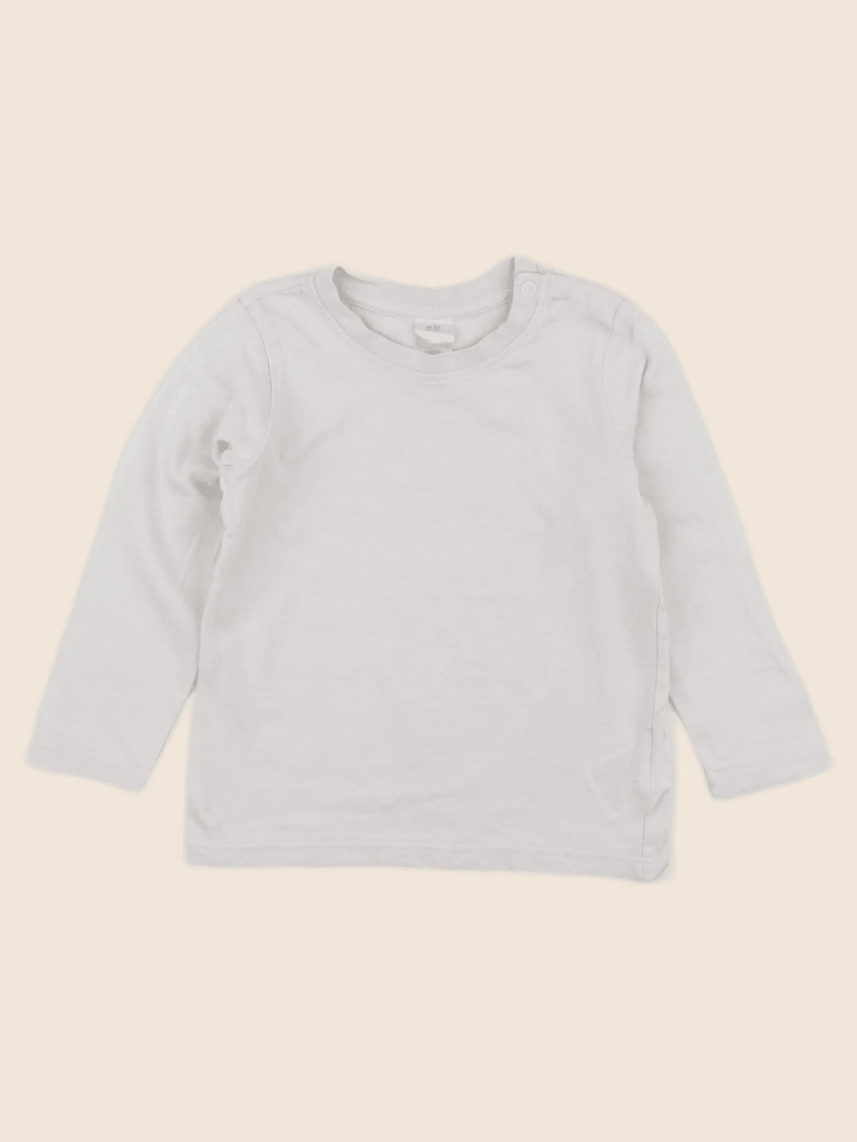 H&M - tee-shirt beige - 12/18 mois