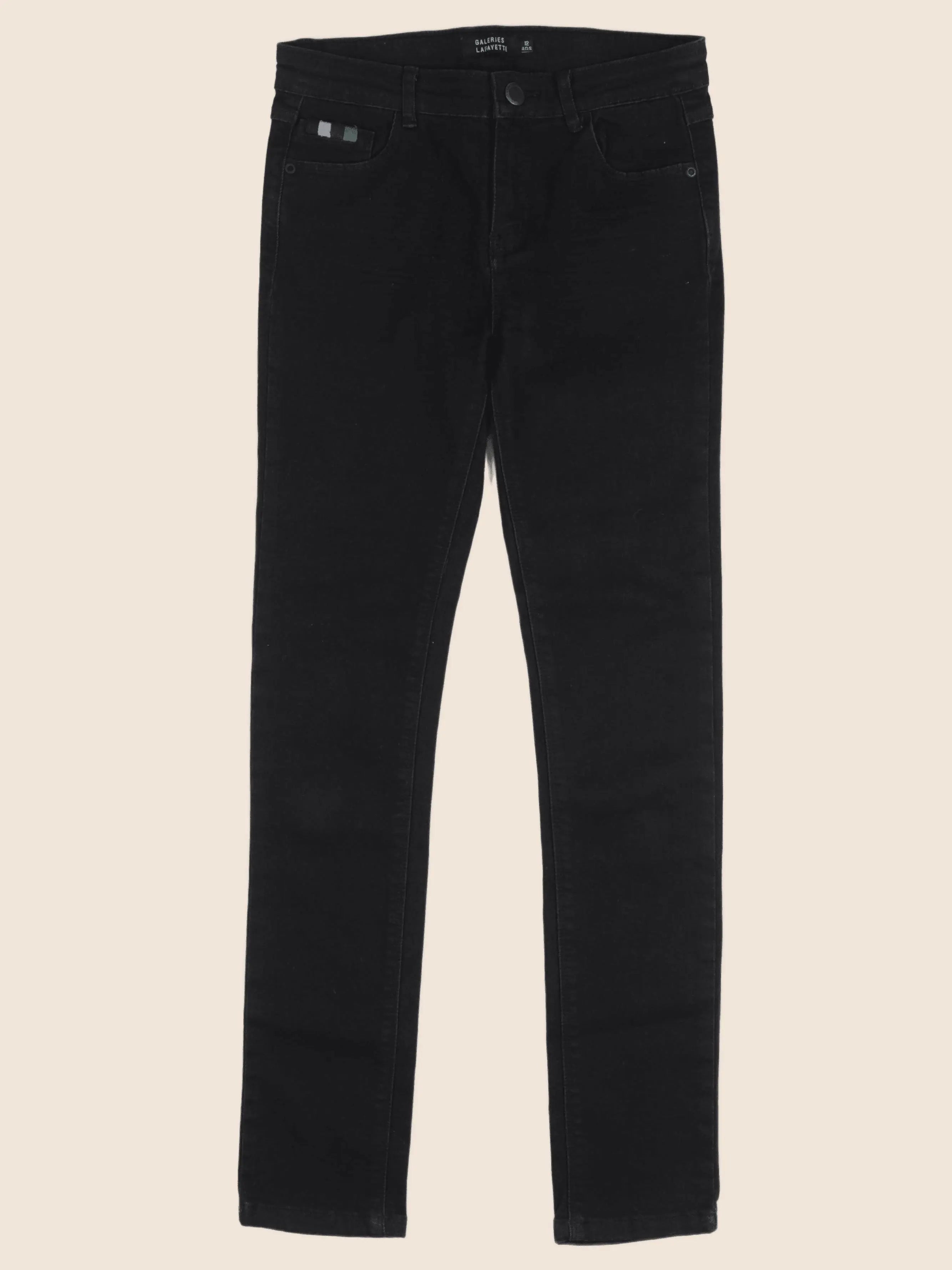 Galeries Lafayette - jean noir - 12 ans