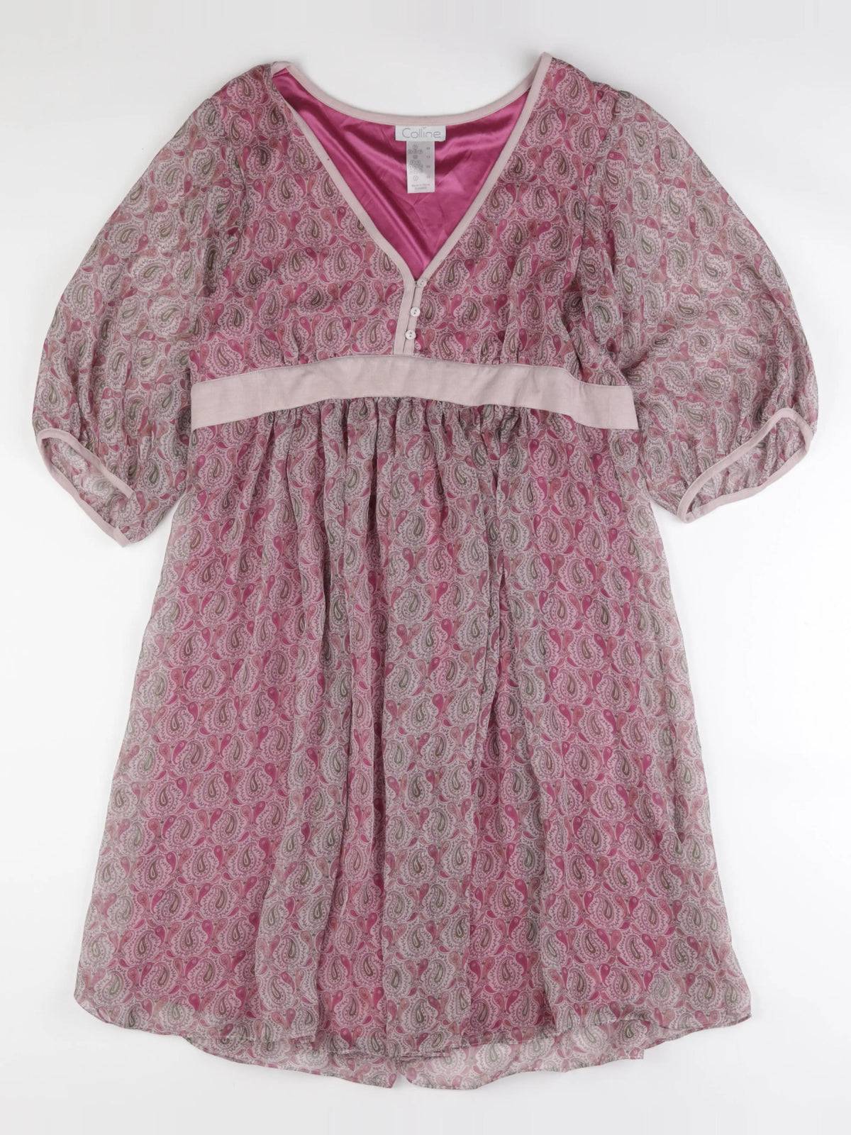 Vertbaudet - robe grossesse rose - 38