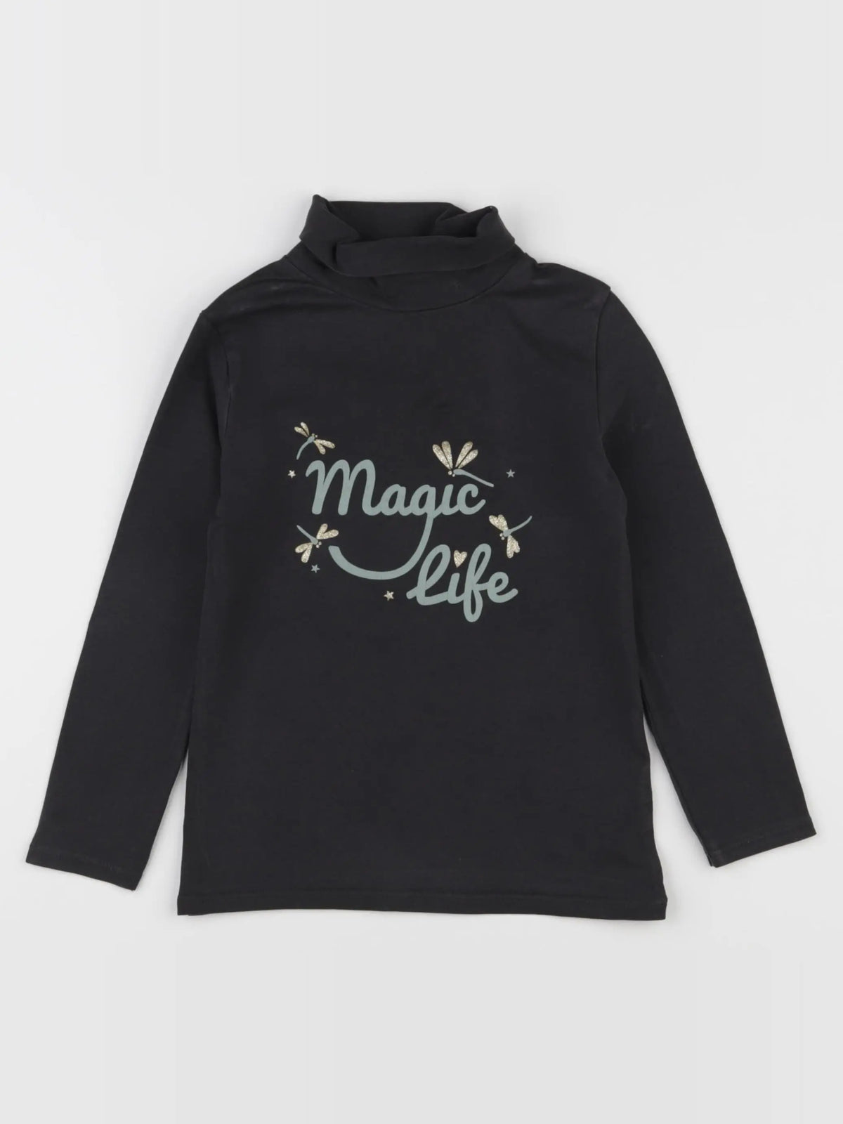 Vertbaudet - sous-pull gris - 4 ans
