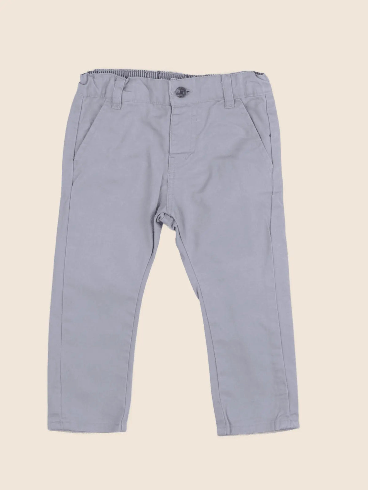 Vertbaudet - pantalon bleu - 9 mois