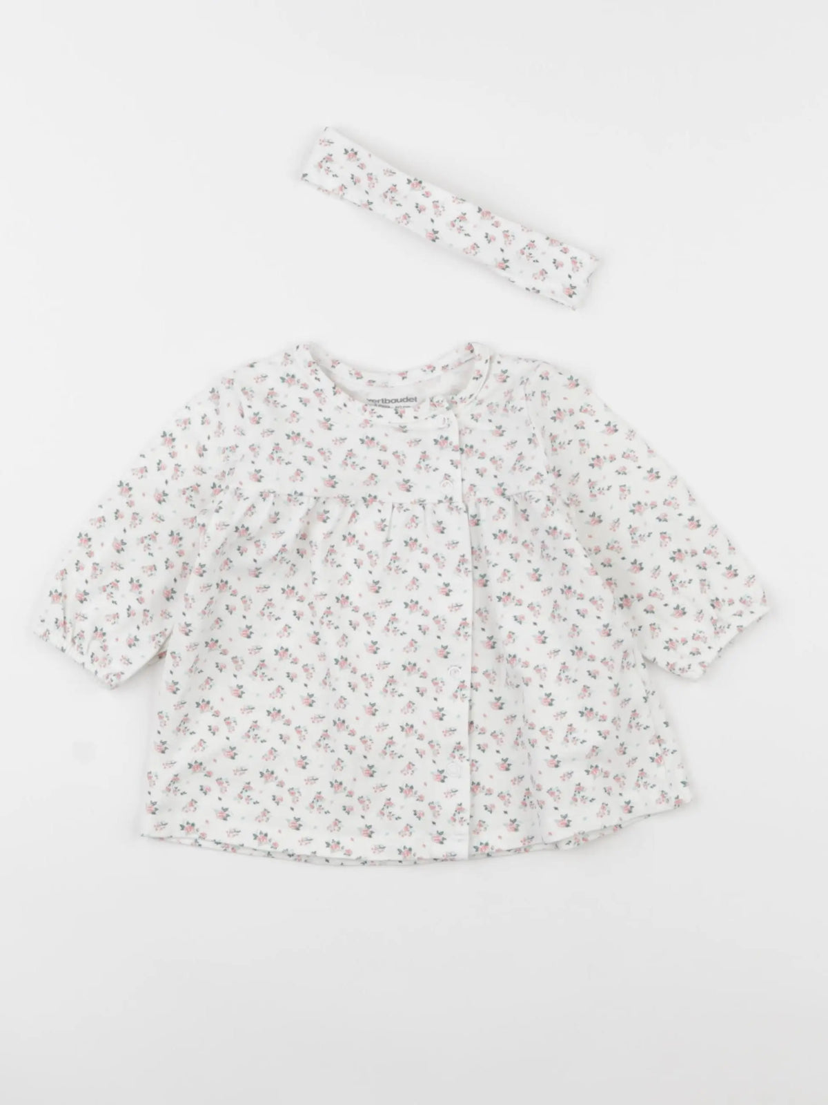 Vertbaudet - robe blanc - 3 ans