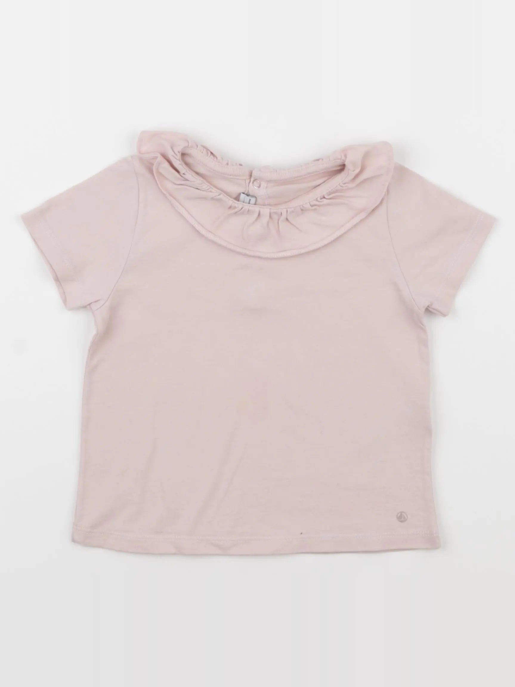 Petit Bateau - tee-shirt rose - 24 mois