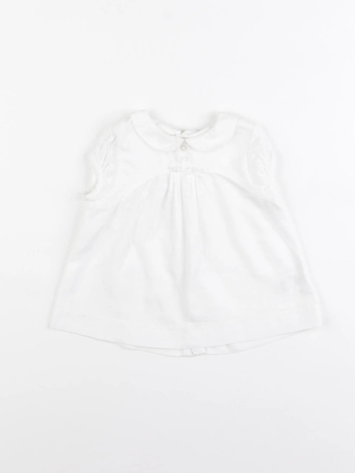 Jacadi - blouse blanc - 6 mois