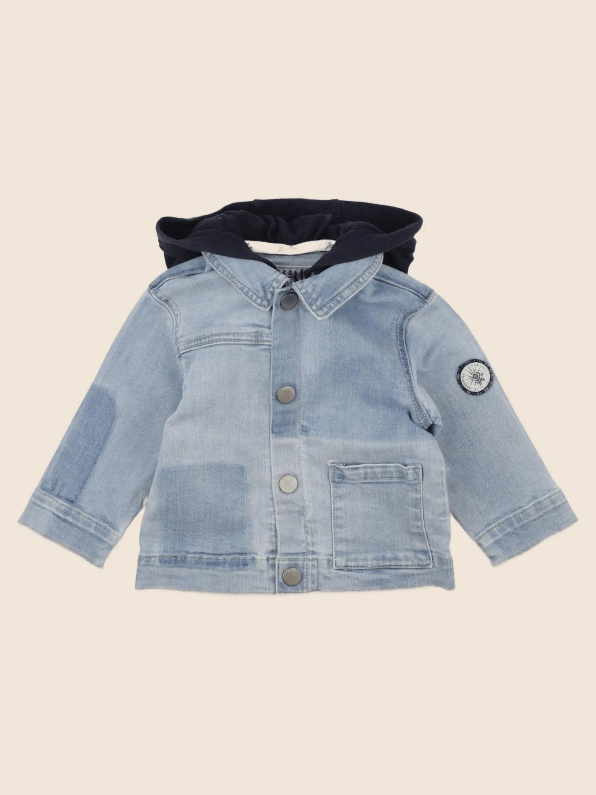 IKKS - veste imprimé au dos bleu - 18 mois