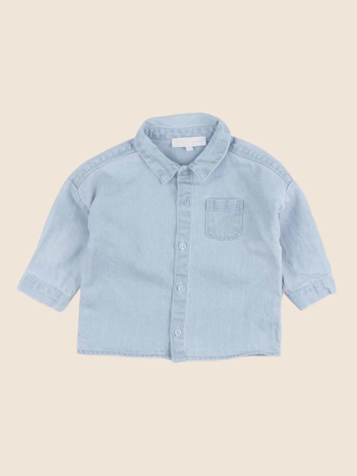 Cadet Rousselle - chemise bleu - 6 mois