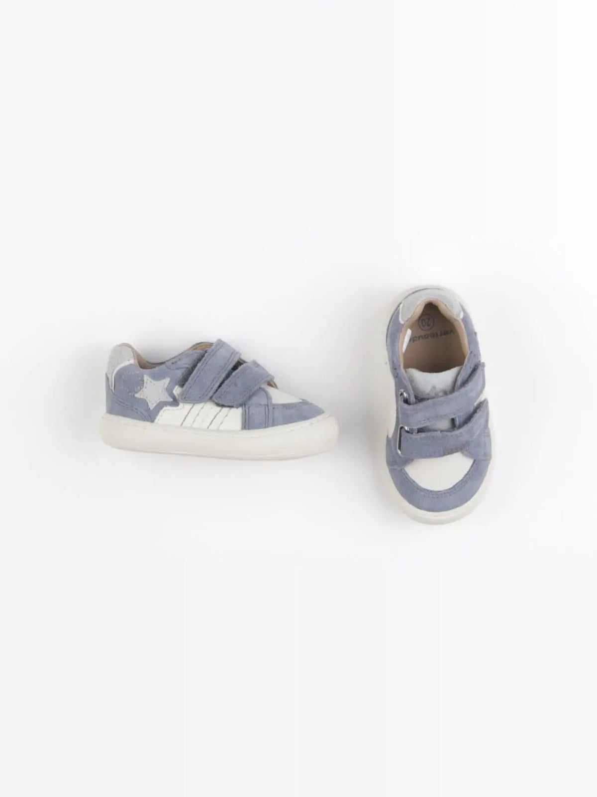 Vertbaudet - baskets bleu - pointure 20
