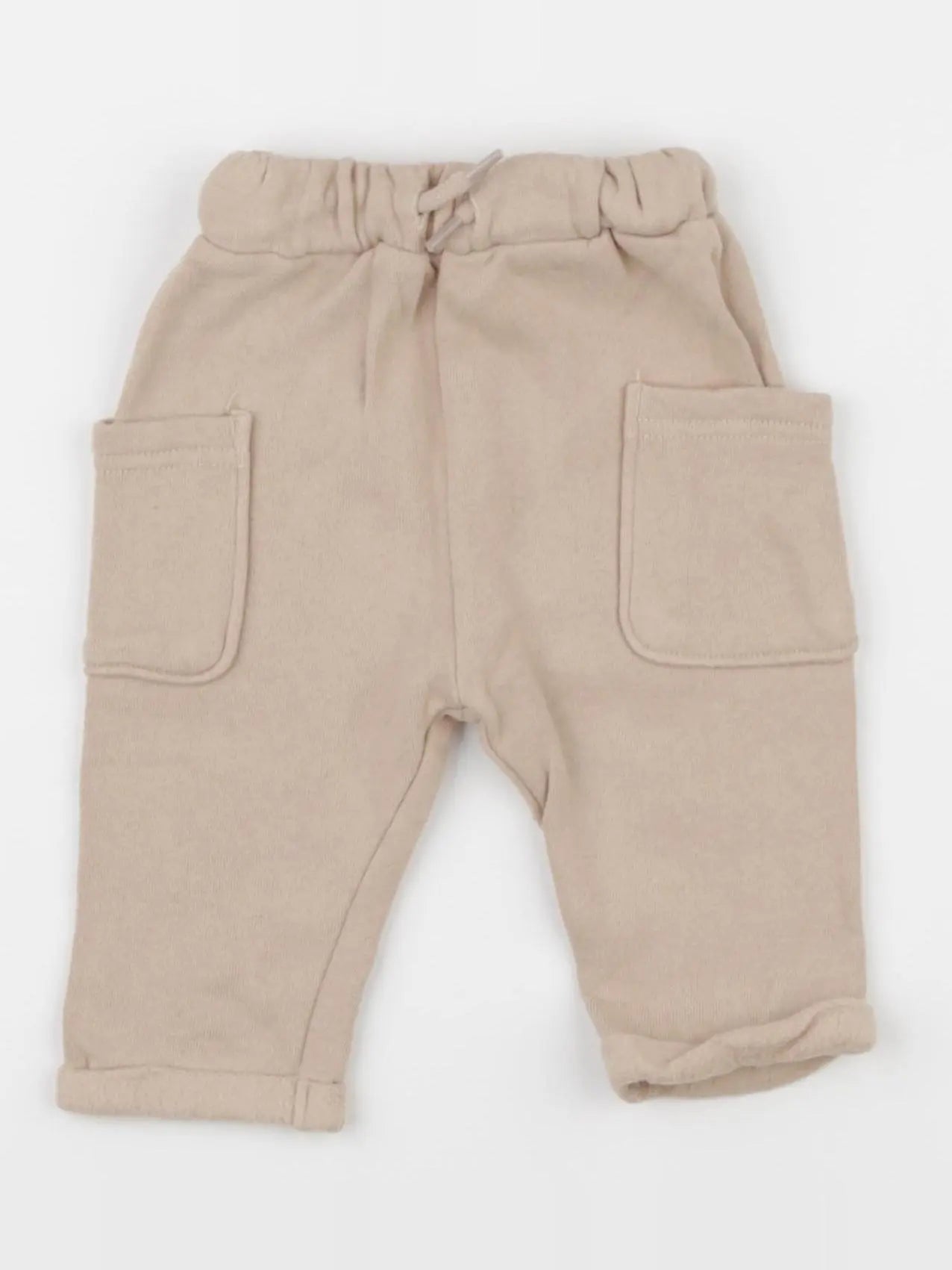 Vertbaudet - jogging beige - 3 mois
