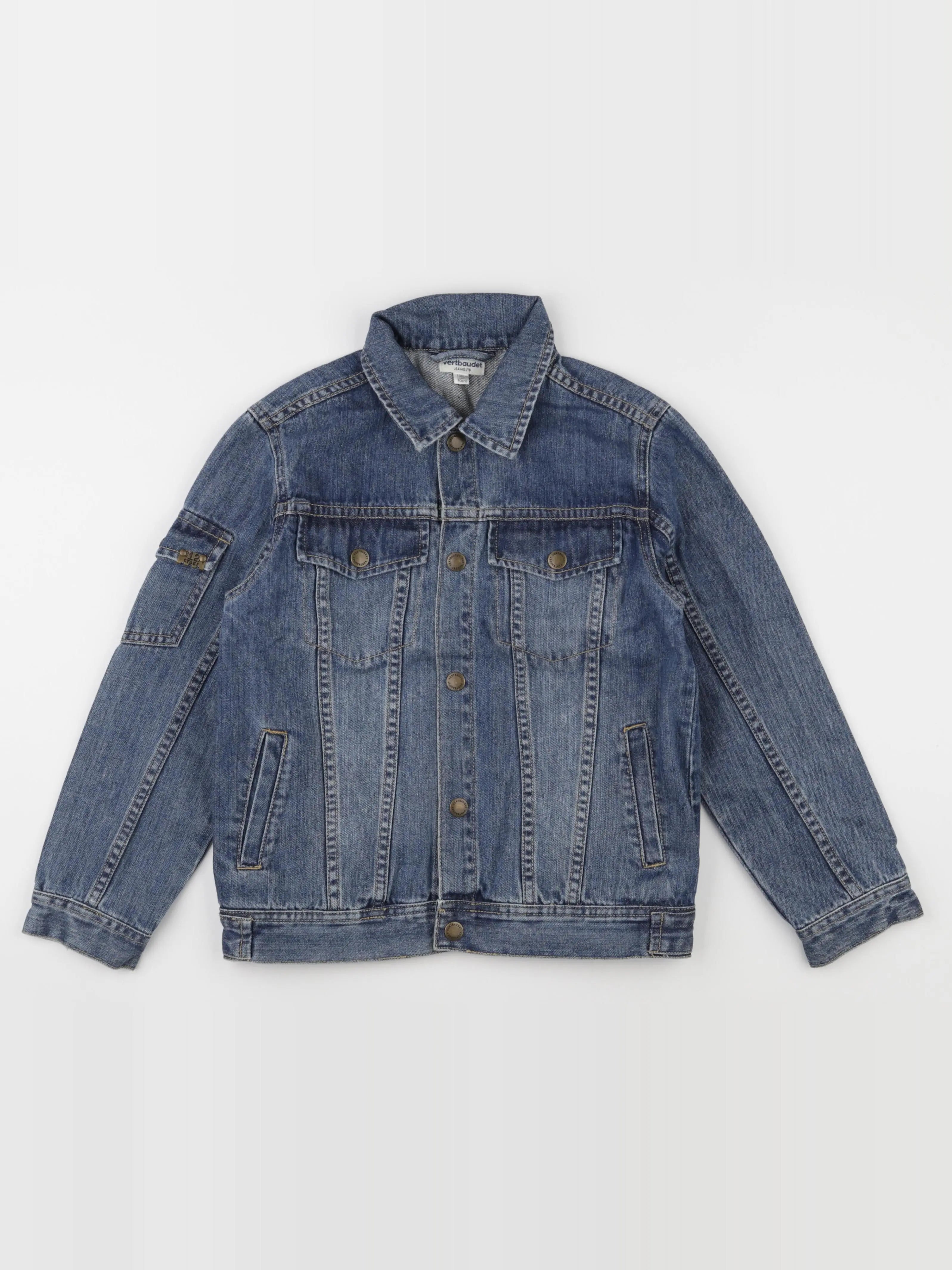 Vertbaudet - veste bleu - 10 ans