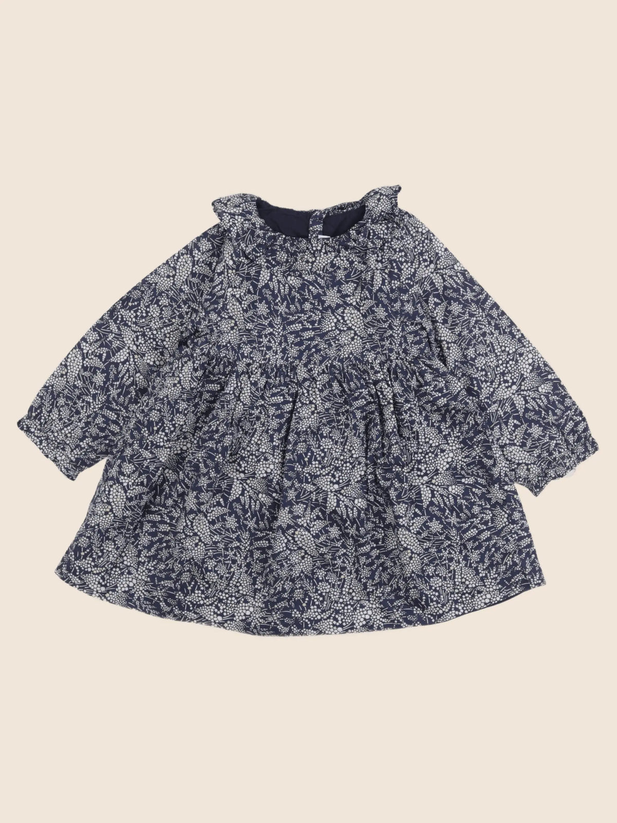 Jacadi - robe liberty bleu - 24 mois