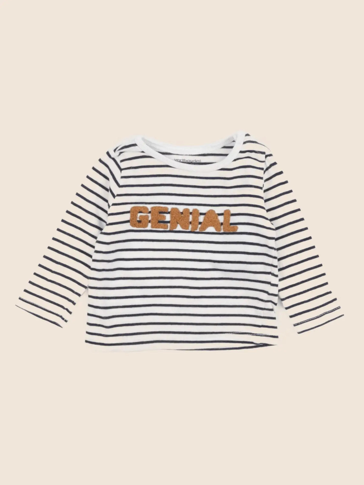 Vertbaudet - tee-shirt bleu - 3 mois