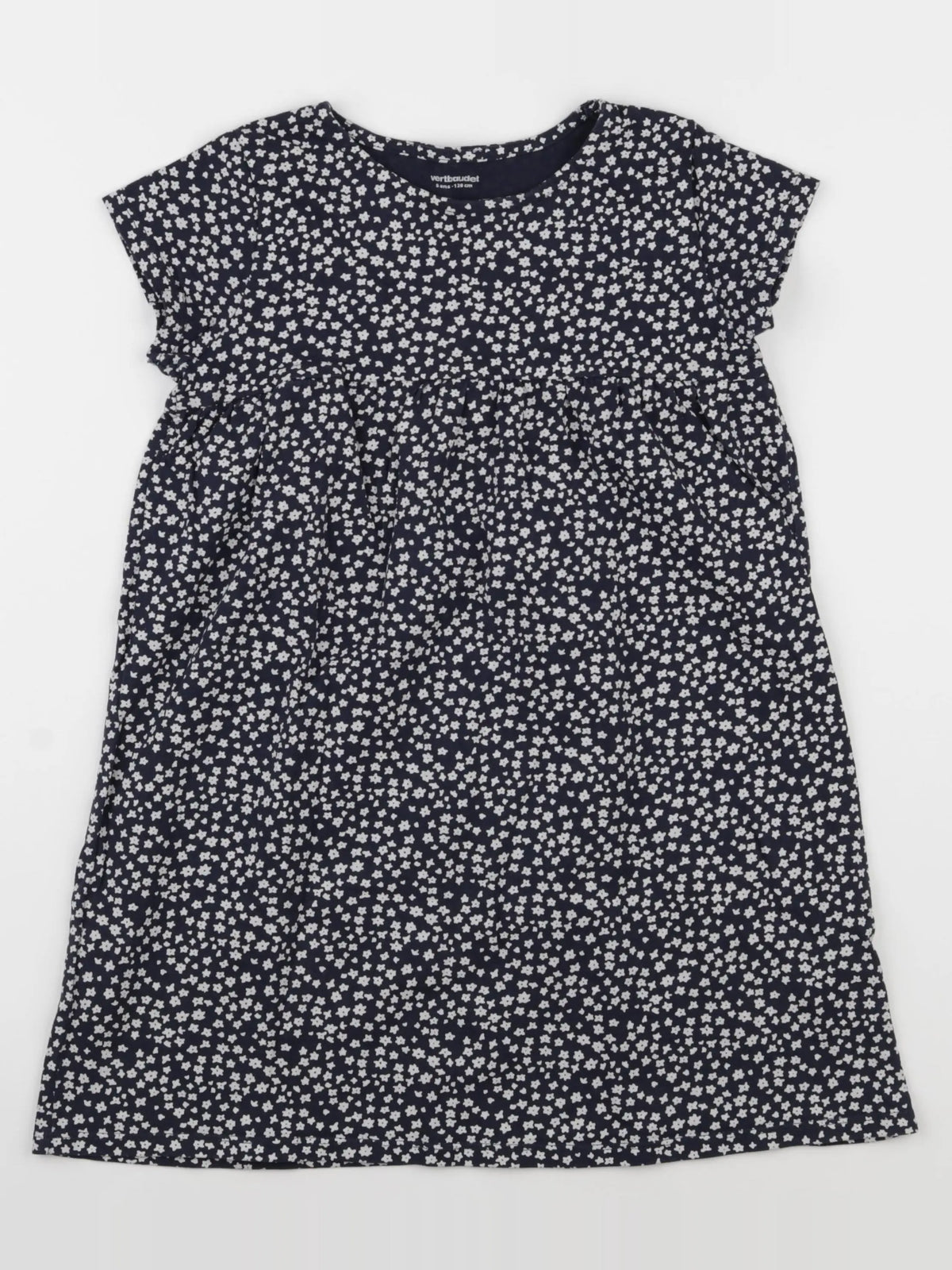 Vertbaudet - robe bleu - 8 ans