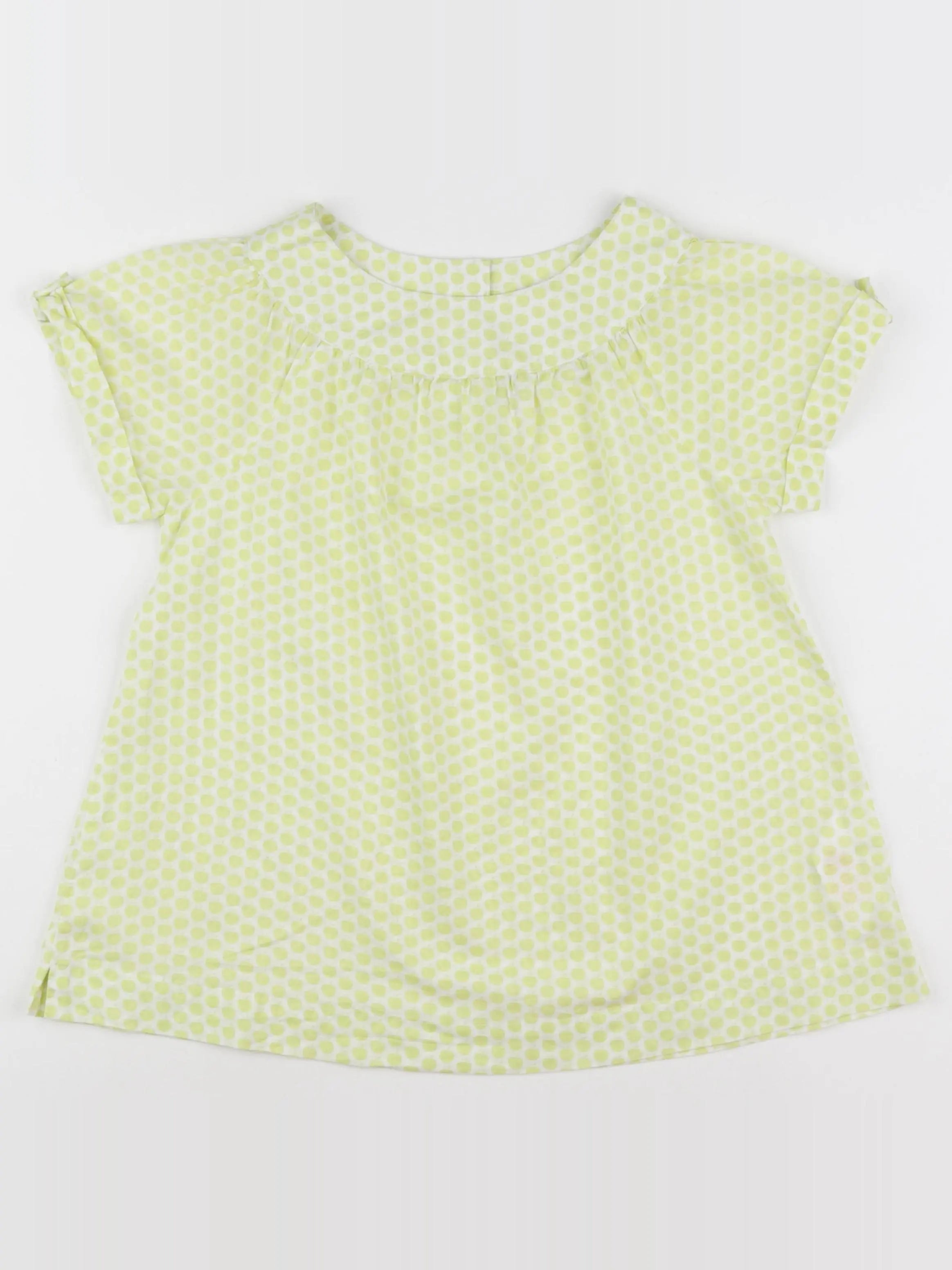 Okaidi - blouse jaune - 10 ans