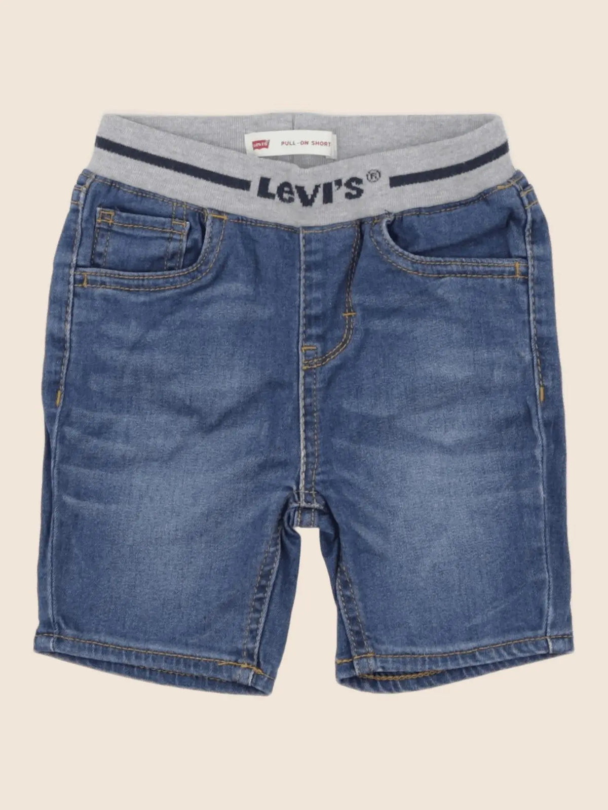 Levi's - short bleu - 24 mois