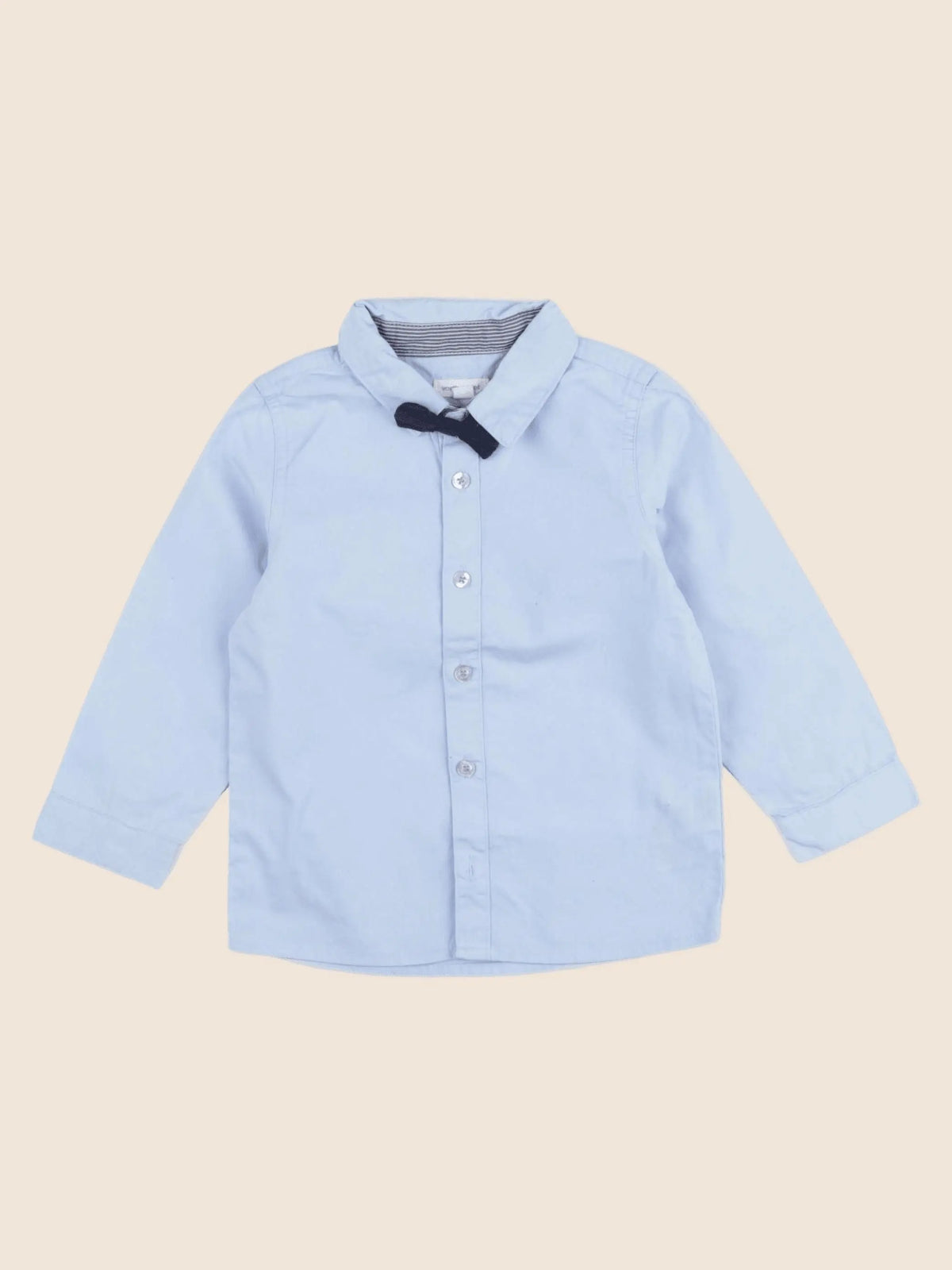 Vertbaudet - chemise bleu - 2 ans