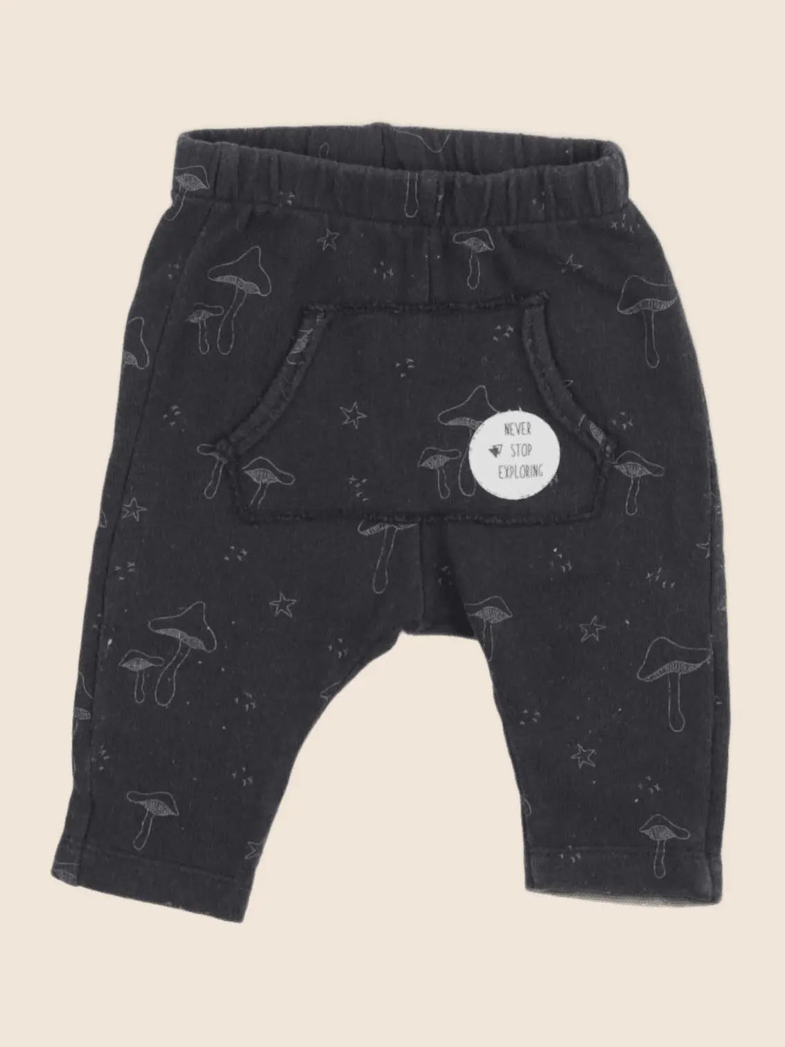 Zara - jogging noir - 3/6 mois