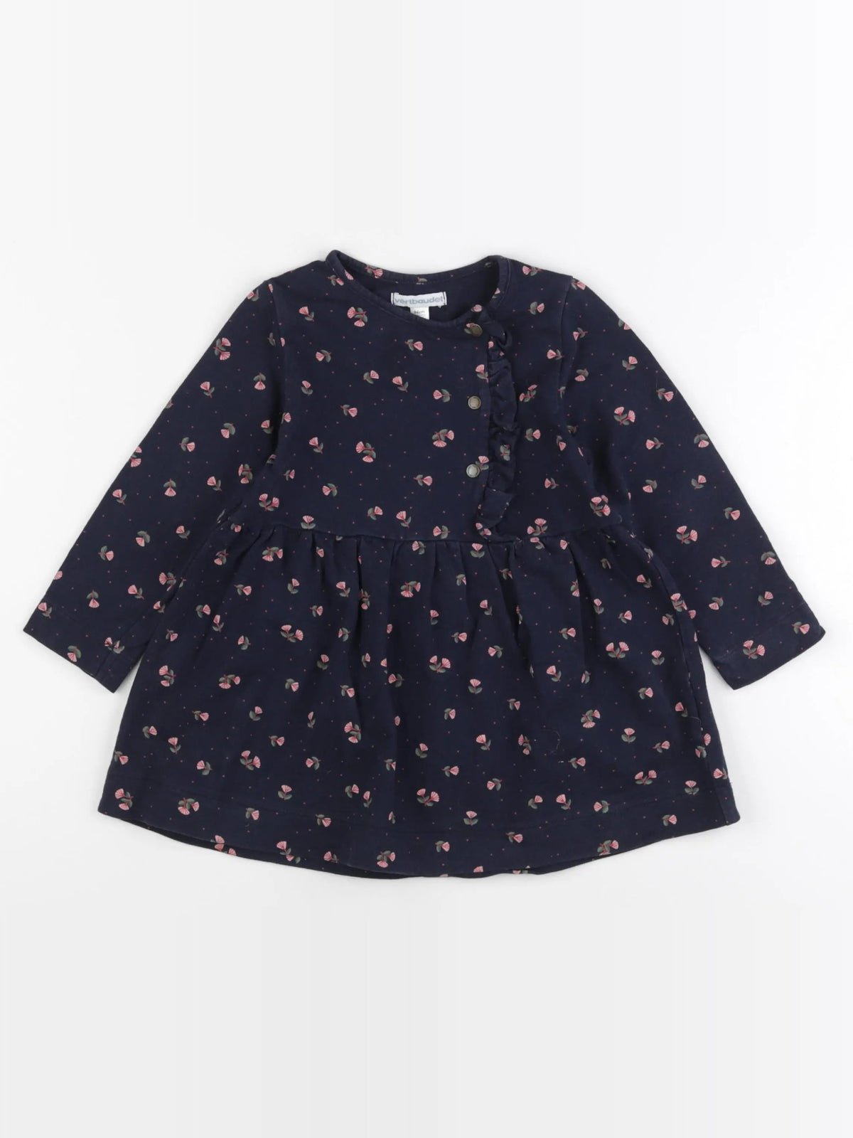 Vertbaudet - robe bleu - 36 mois