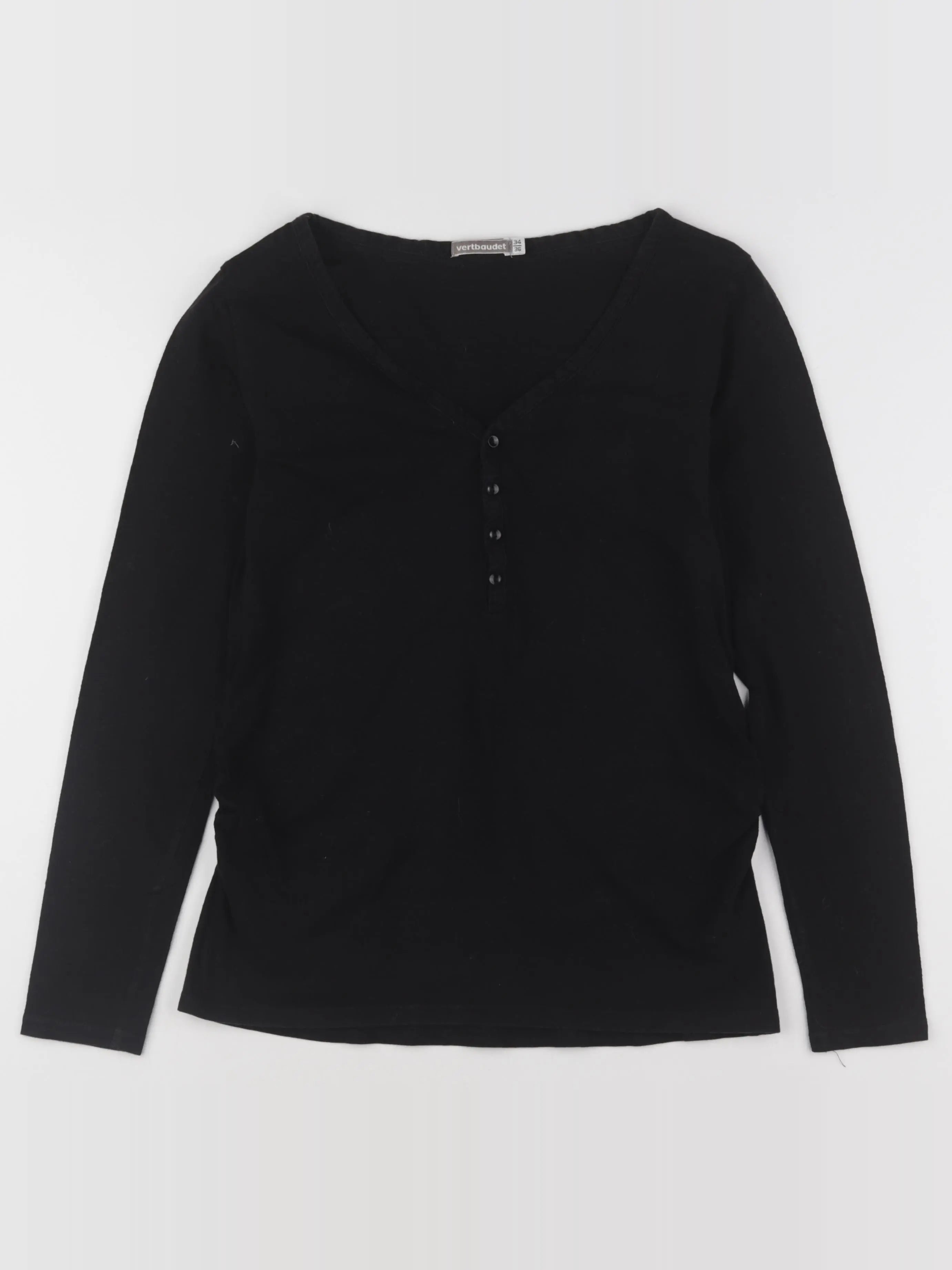 Vertbaudet - tee-shirt grossesse noir - 34 à 36