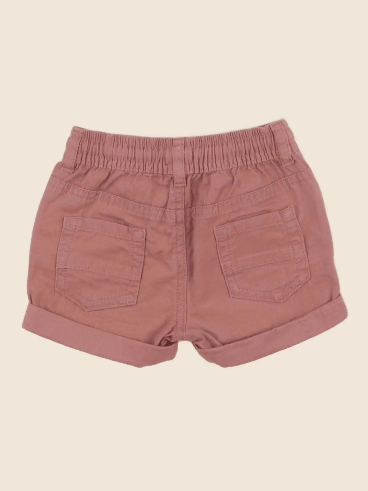 Vertbaudet - short rouge - 12 mois