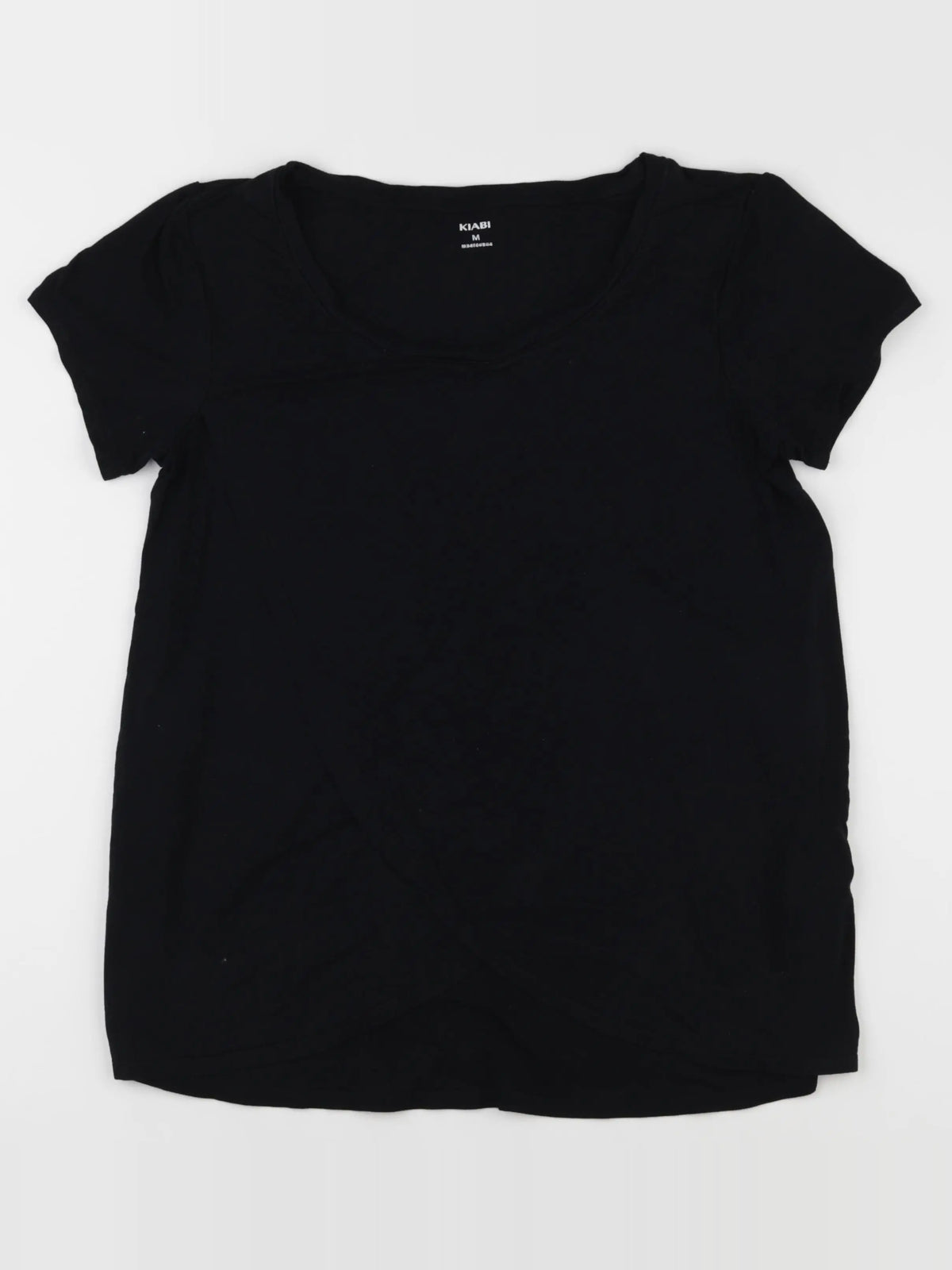 Kiabi - tee-shirt grossesse noir - m
