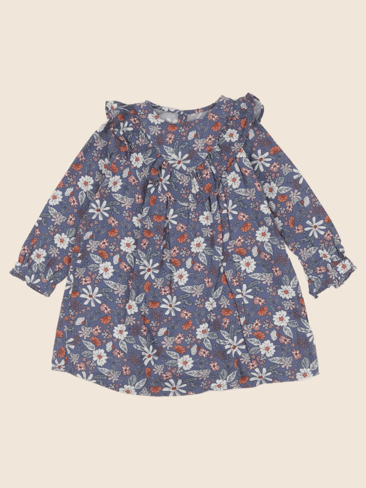 Vertbaudet - robe bleu - 3 ans