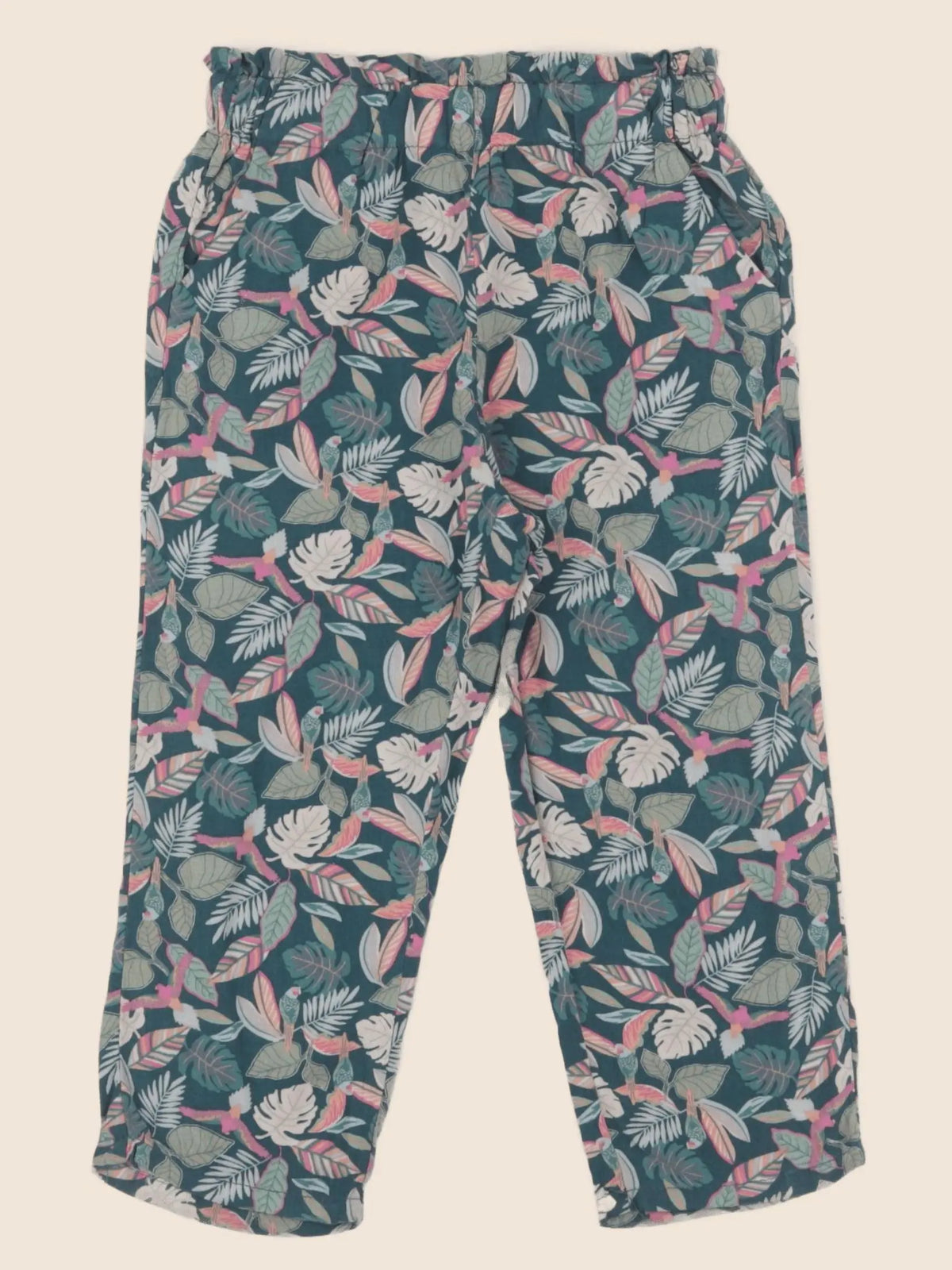 Vertbaudet - pantalon vert - 36 mois