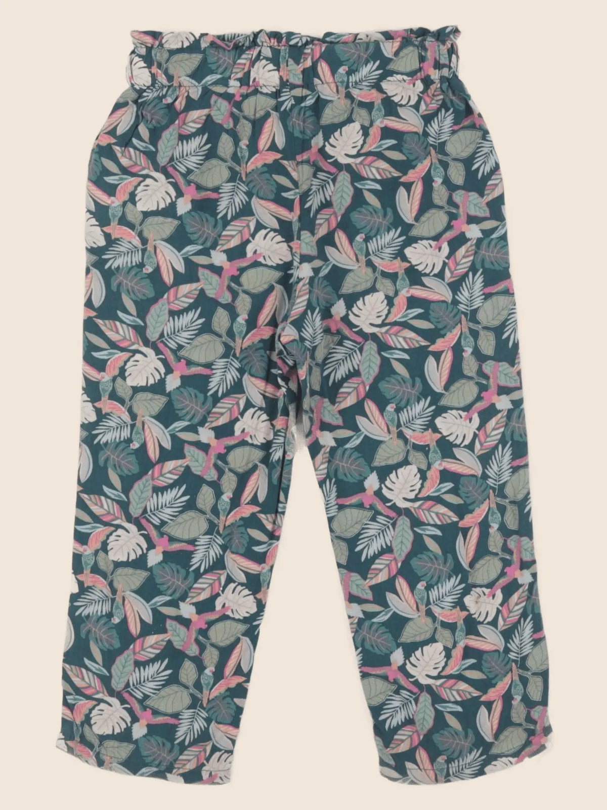 Vertbaudet - pantalon vert - 36 mois