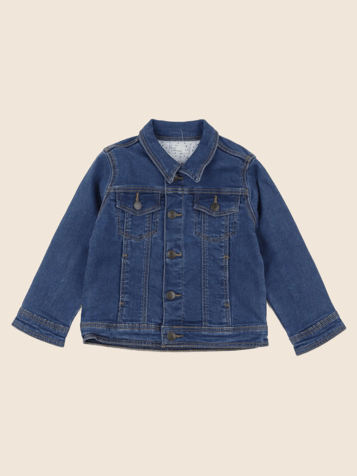 Little Cigogne - veste bleu - 3 ans