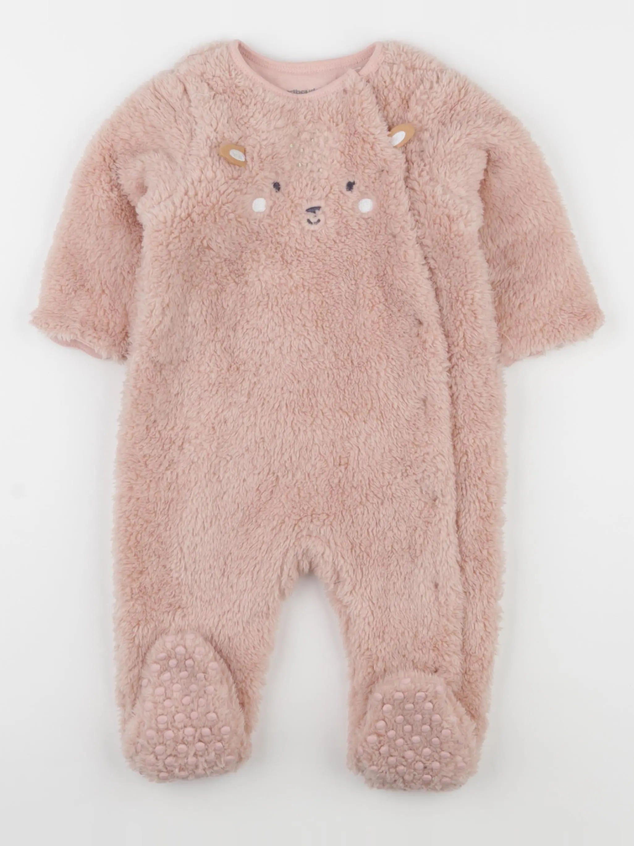 Vertbaudet - sur-pyjama rose - 9 mois