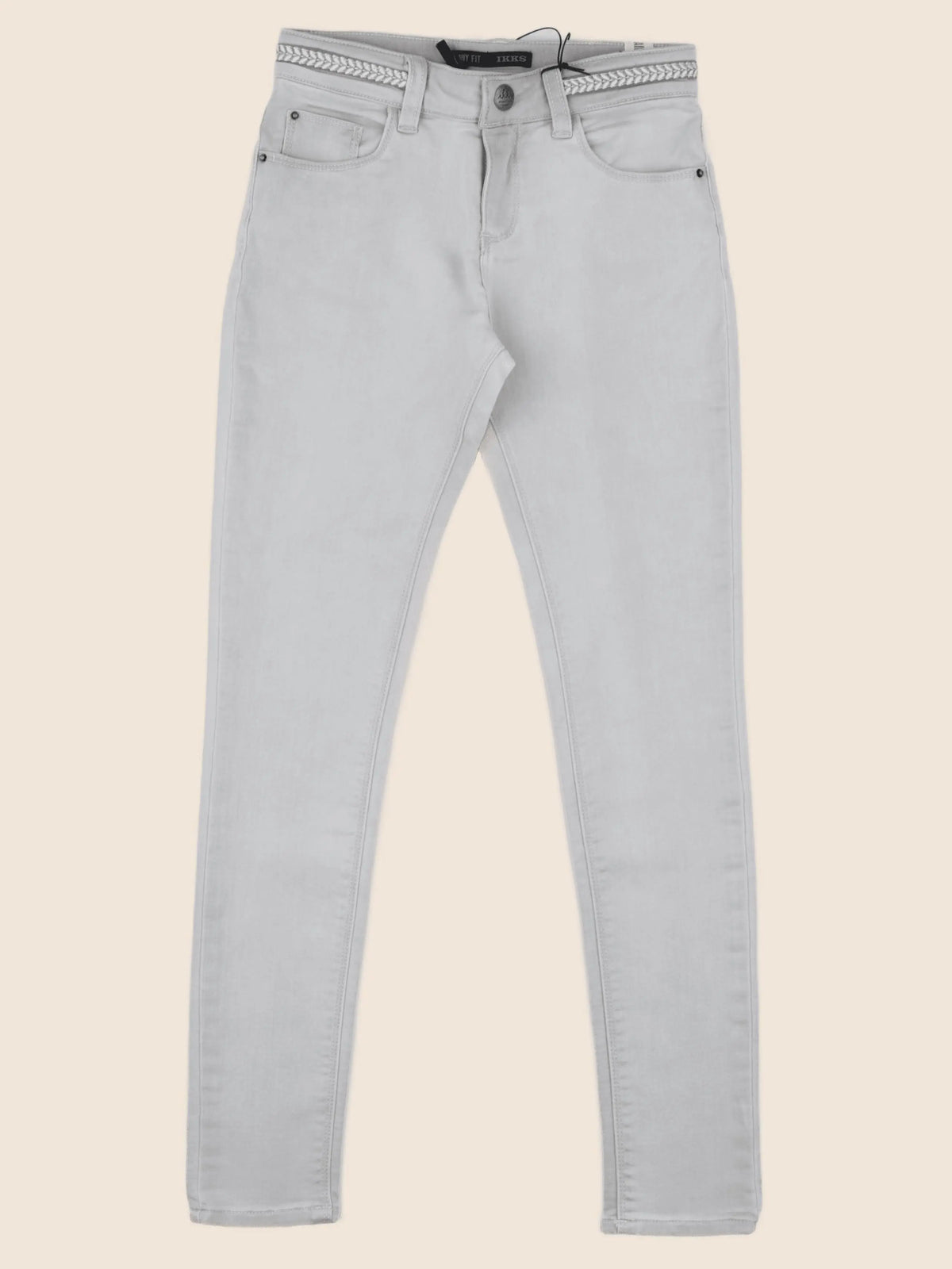 IKKS - jean gris - 10 ans