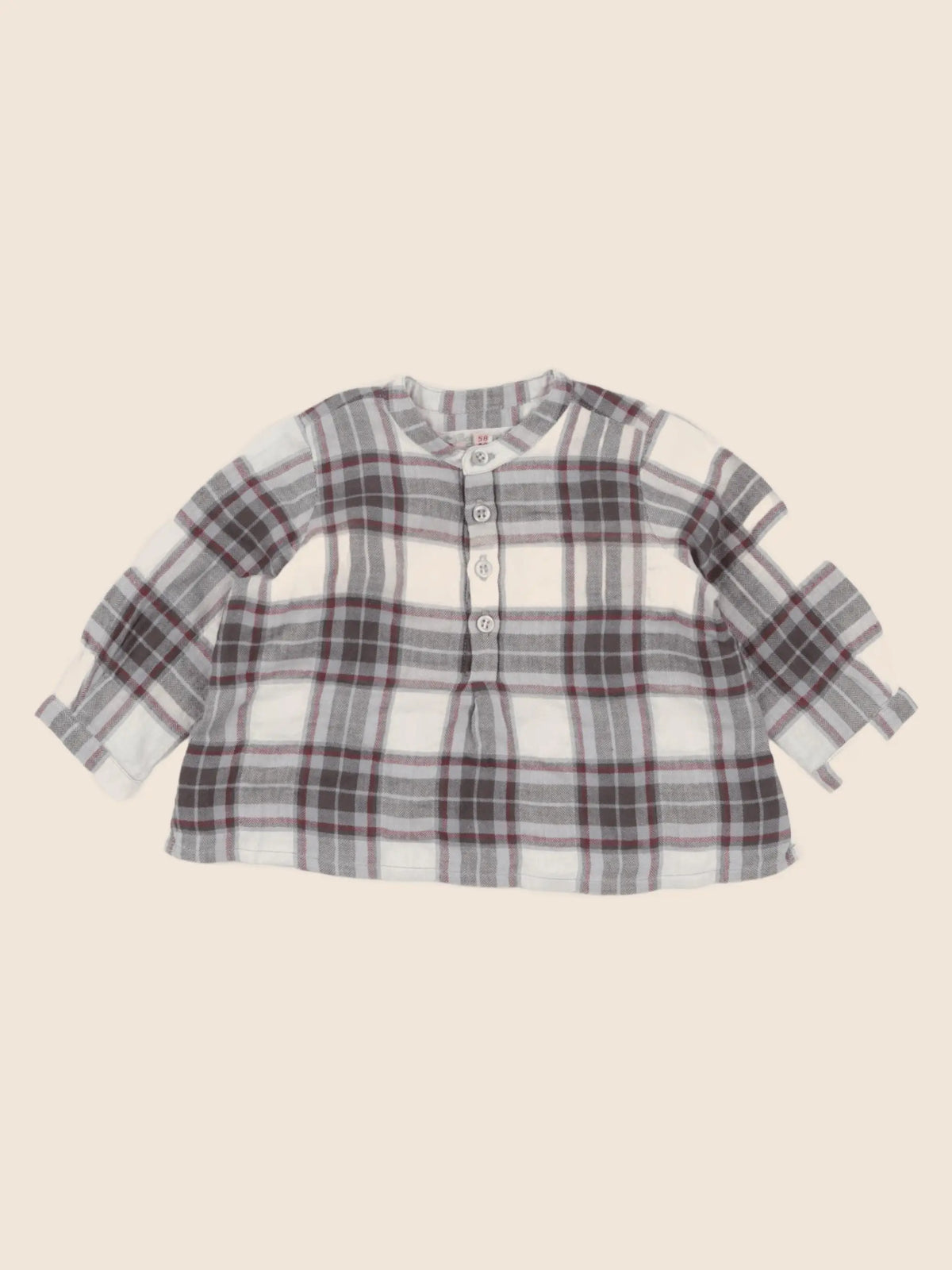 Bonpoint - blouse gris - 3 mois