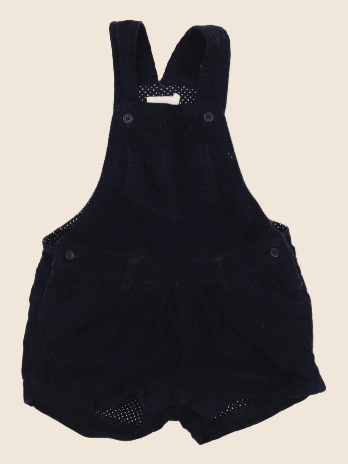Boutchou - salopette doublé bleu - 12 mois