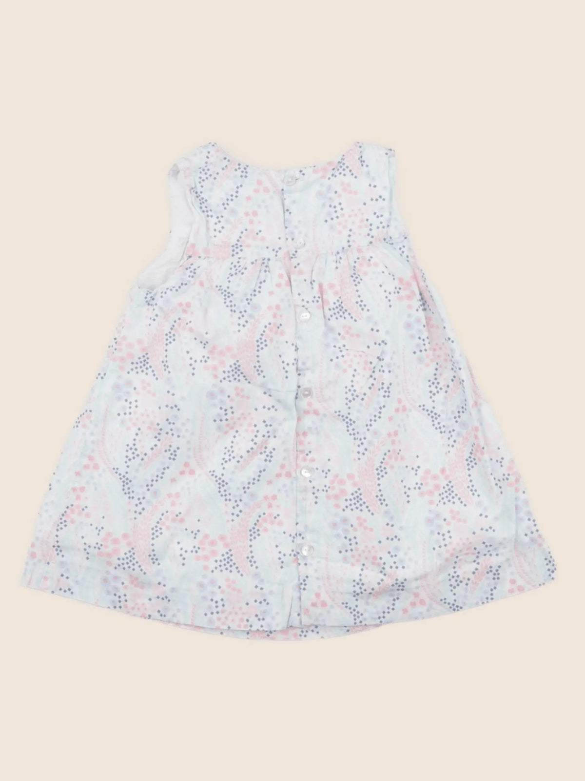 Jacadi - robe bleu - 12 mois