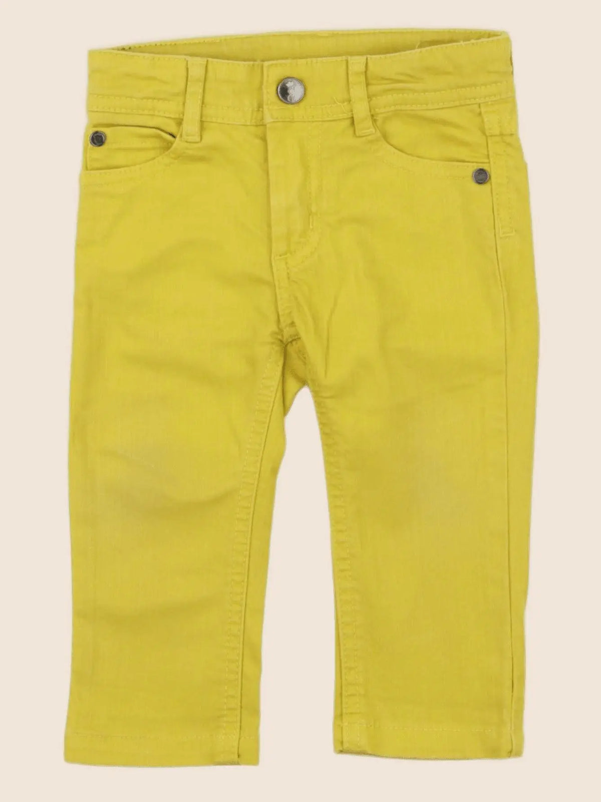 Jacadi - pantalon jaune - 12 mois