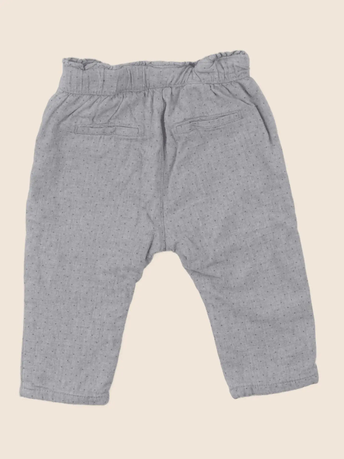 Zara - pantalon gris - 3/6 mois