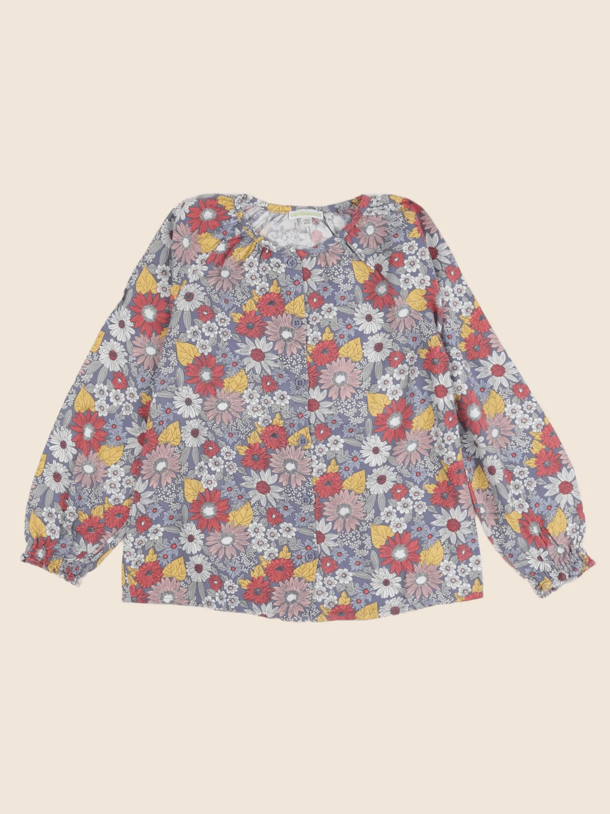 Vertbaudet - blouse bleu - 8 ans
