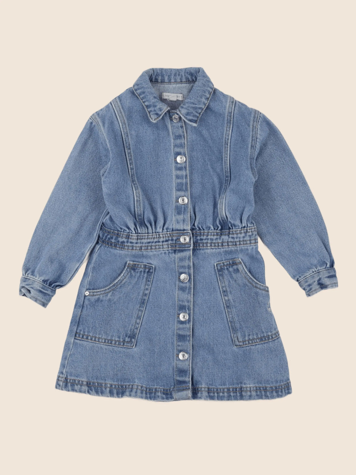 Vertbaudet - robe bleu - 5 ans