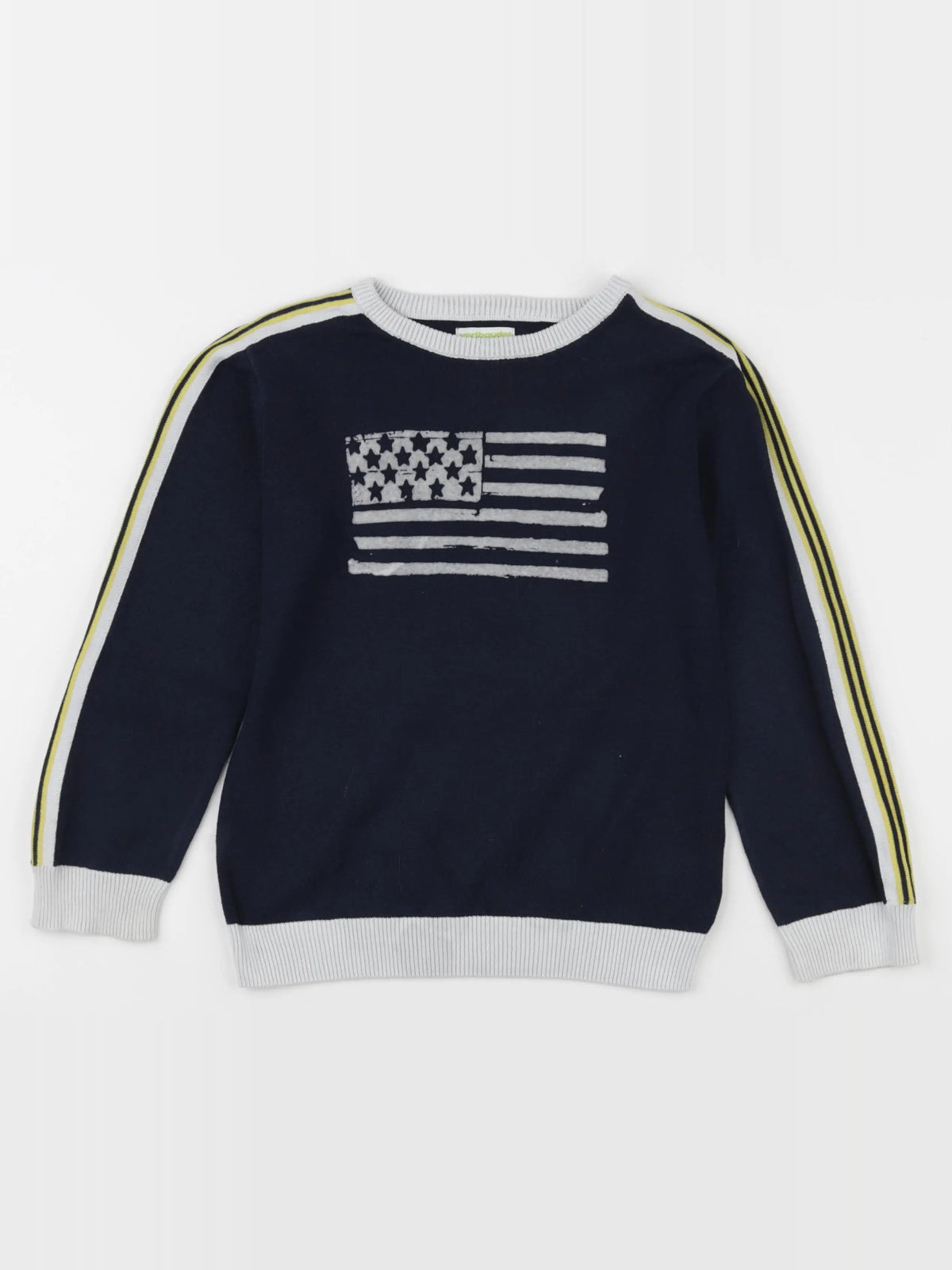 Vertbaudet - pull bleu - 8 ans