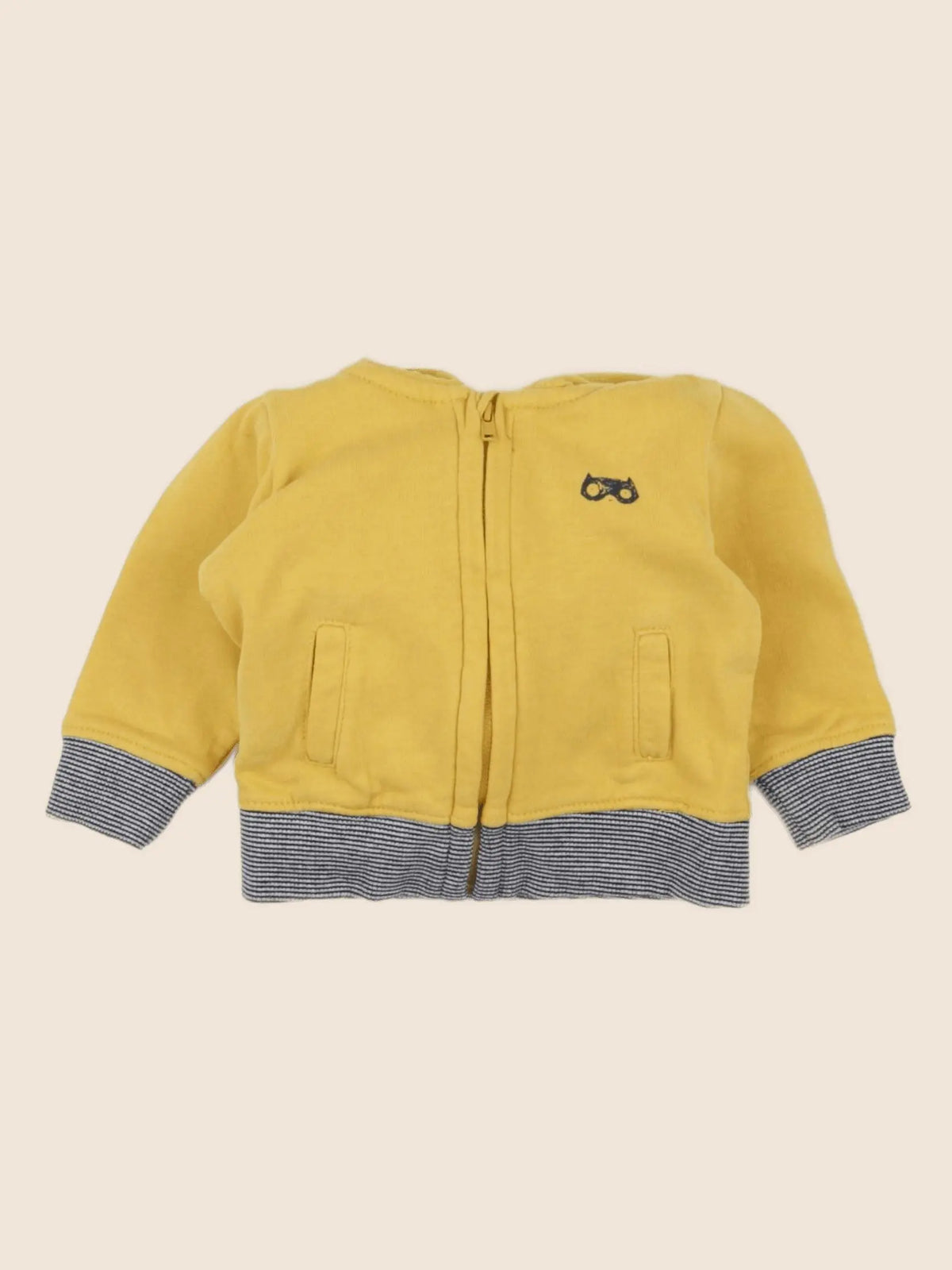 Tape à l'oeil - sweat jaune - 3 mois