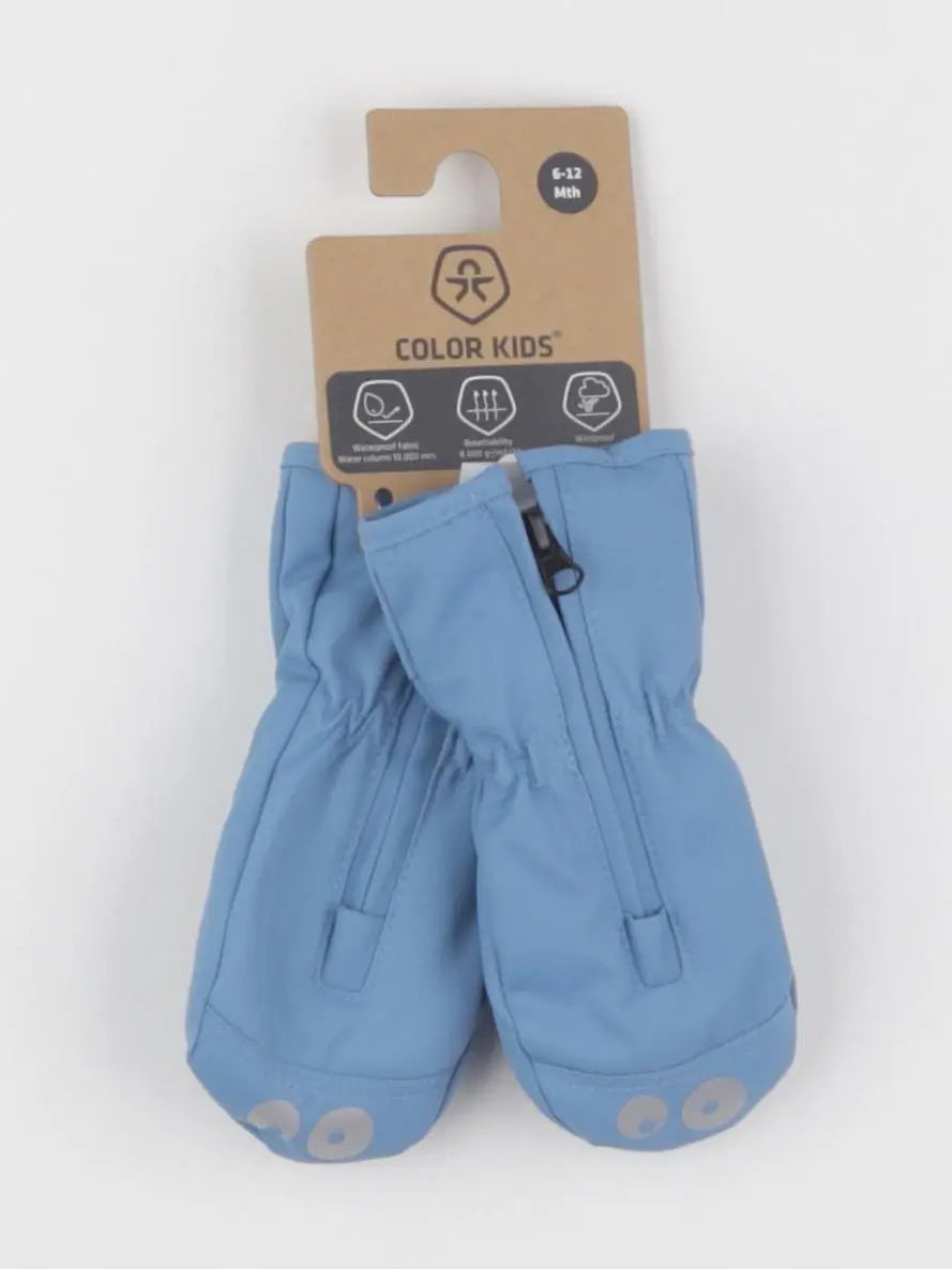 Moufles de ski bleu