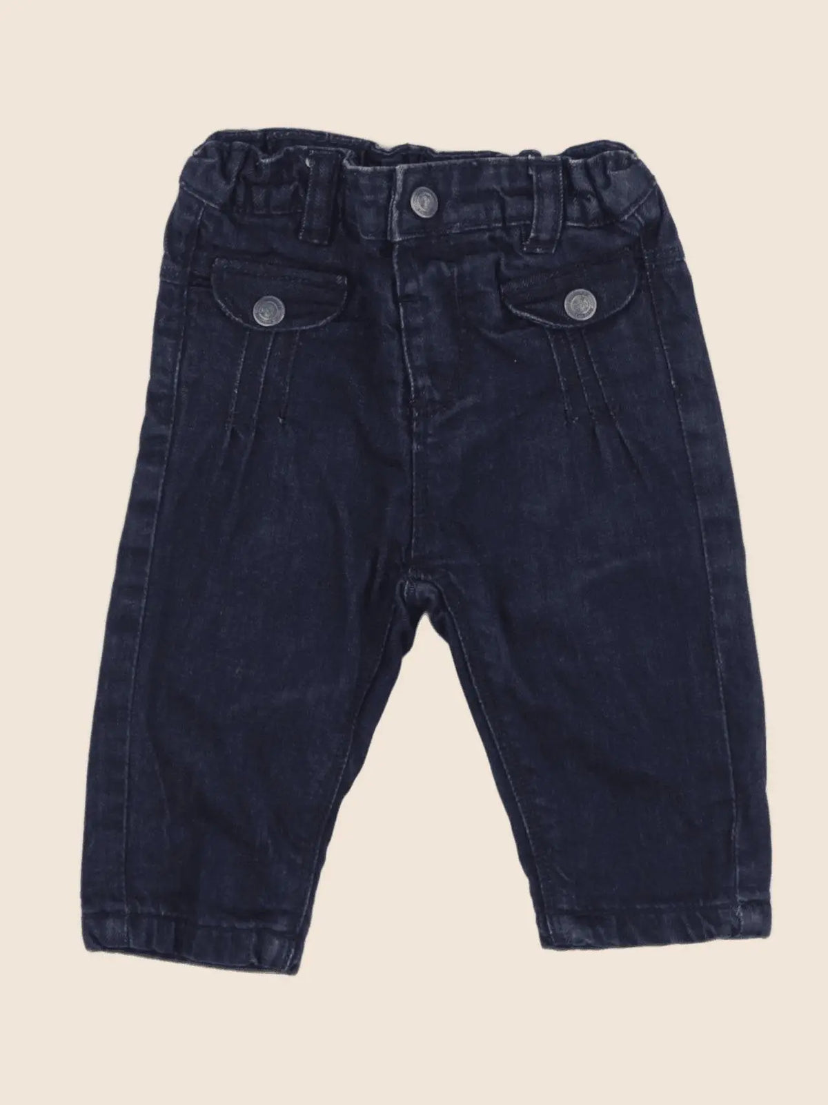 Natalys - jean doublé bleu - 6 mois