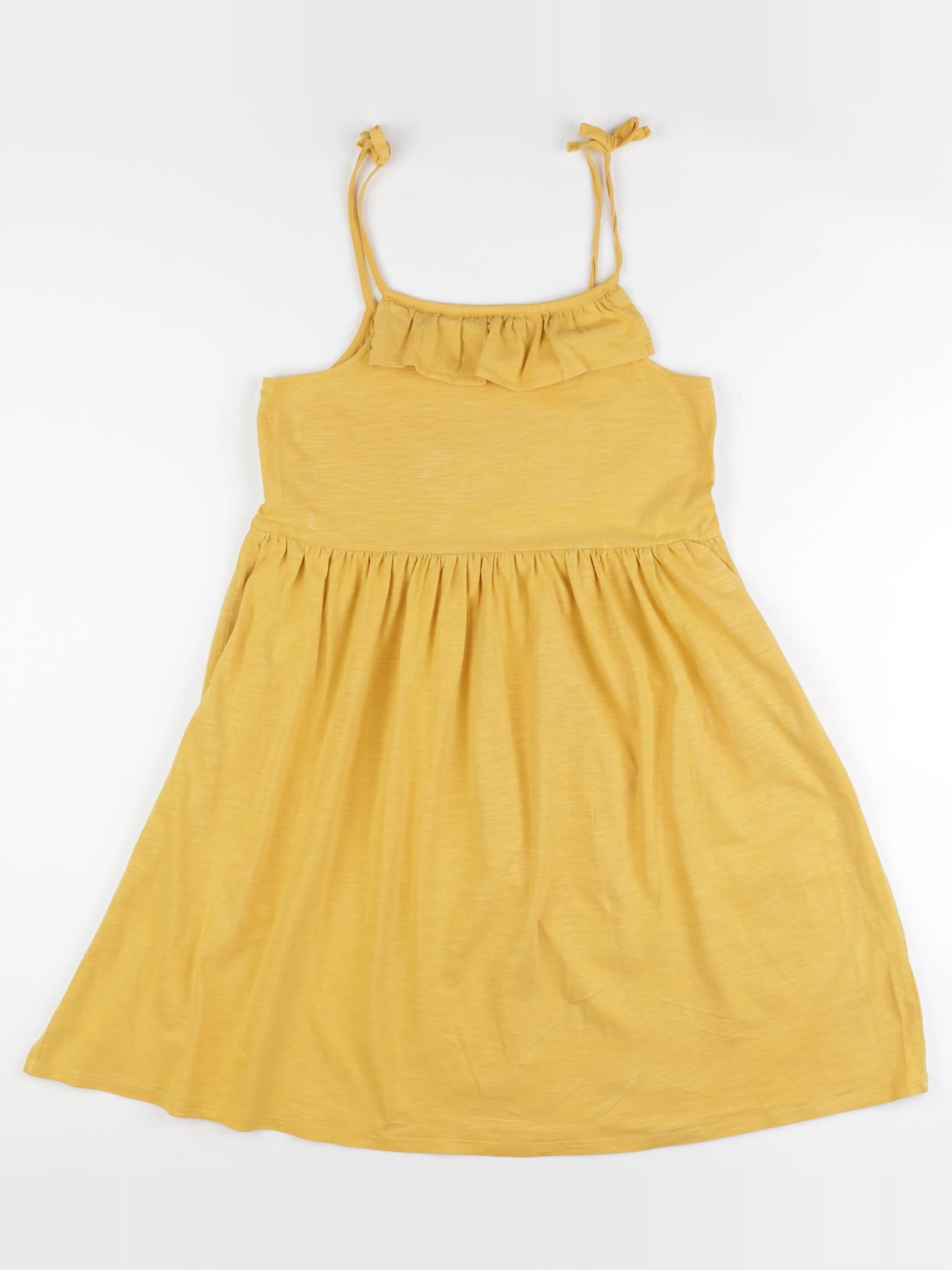 Vertbaudet - robe jaune - 14 ans