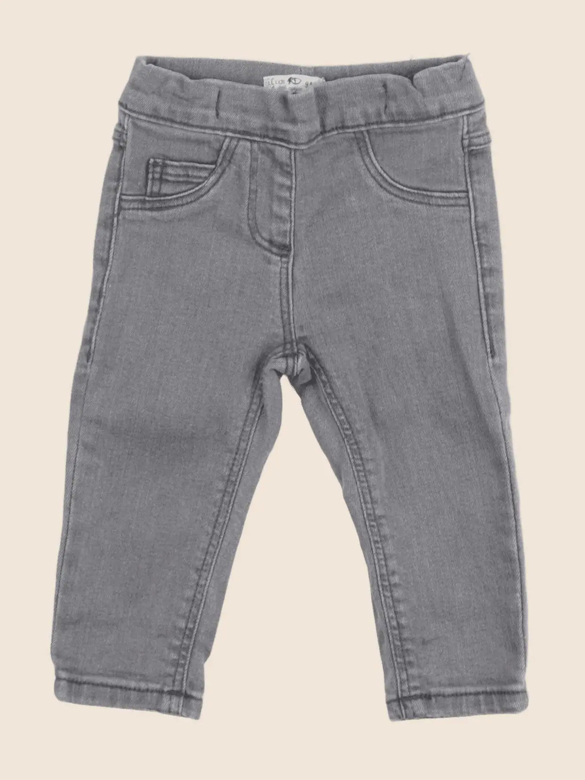 Little Cigogne - jegging gris - 9 mois