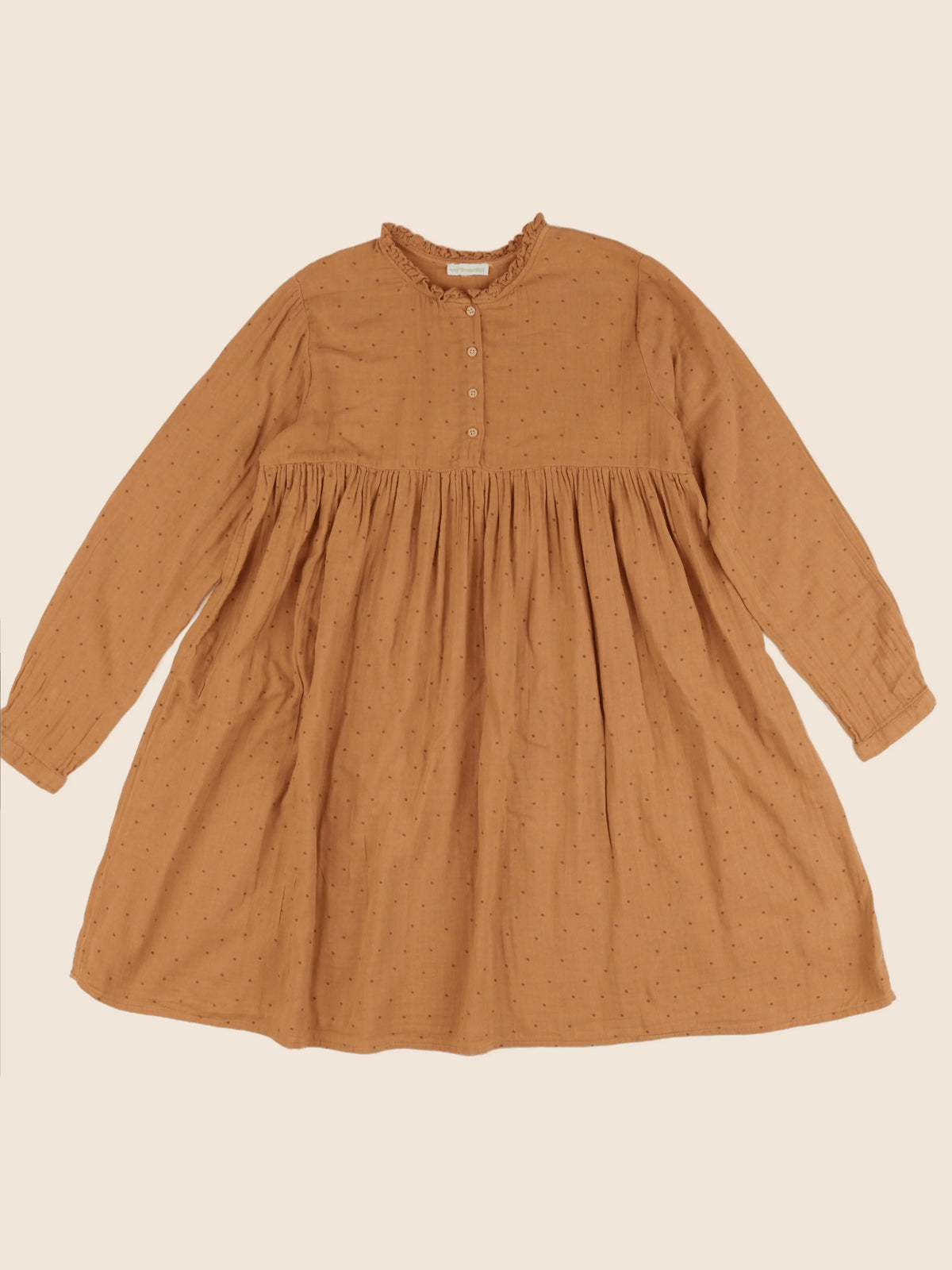Vertbaudet - robe marron - 12 ans