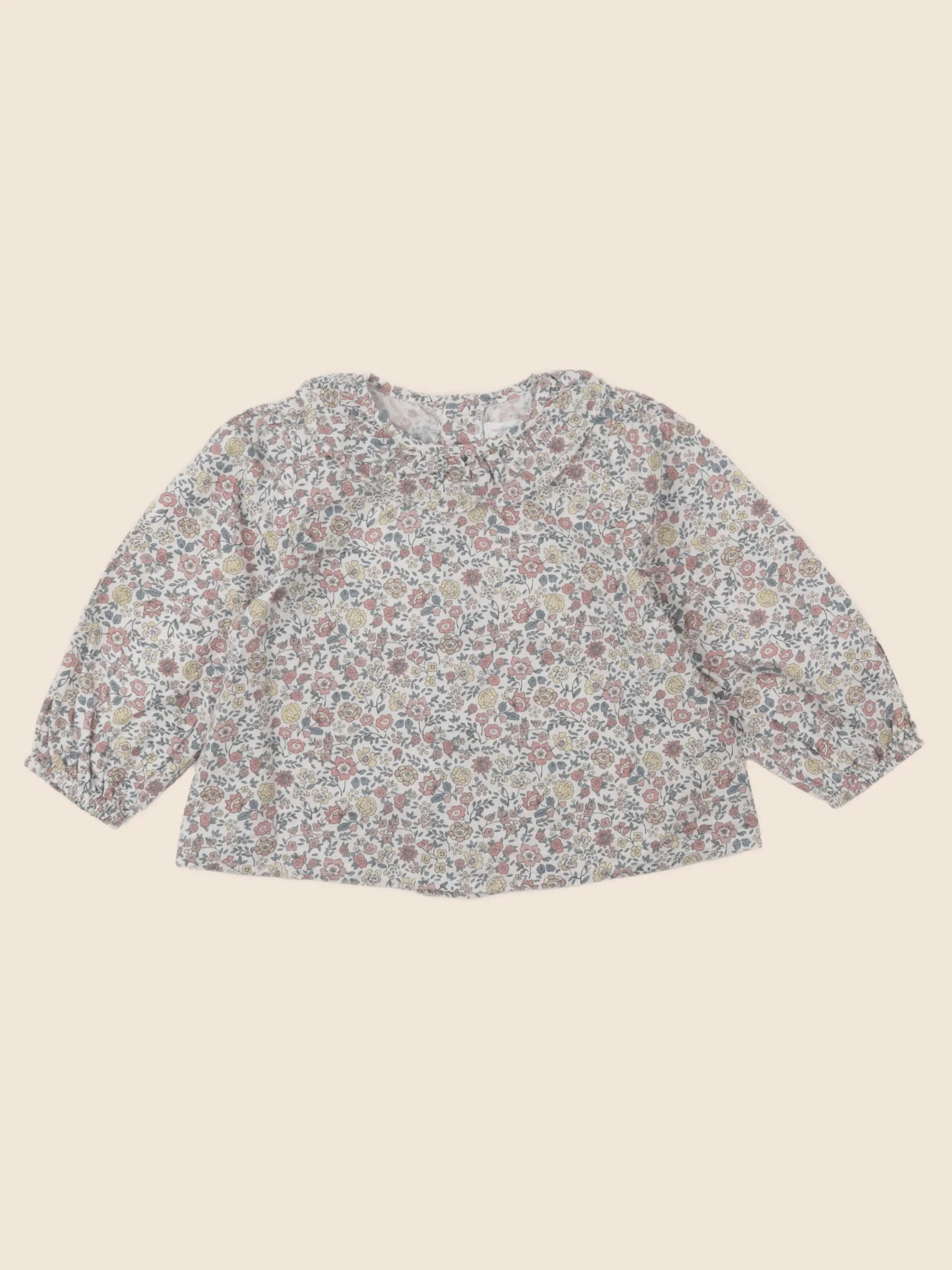 Vertbaudet - blouse multicolore - 24 mois