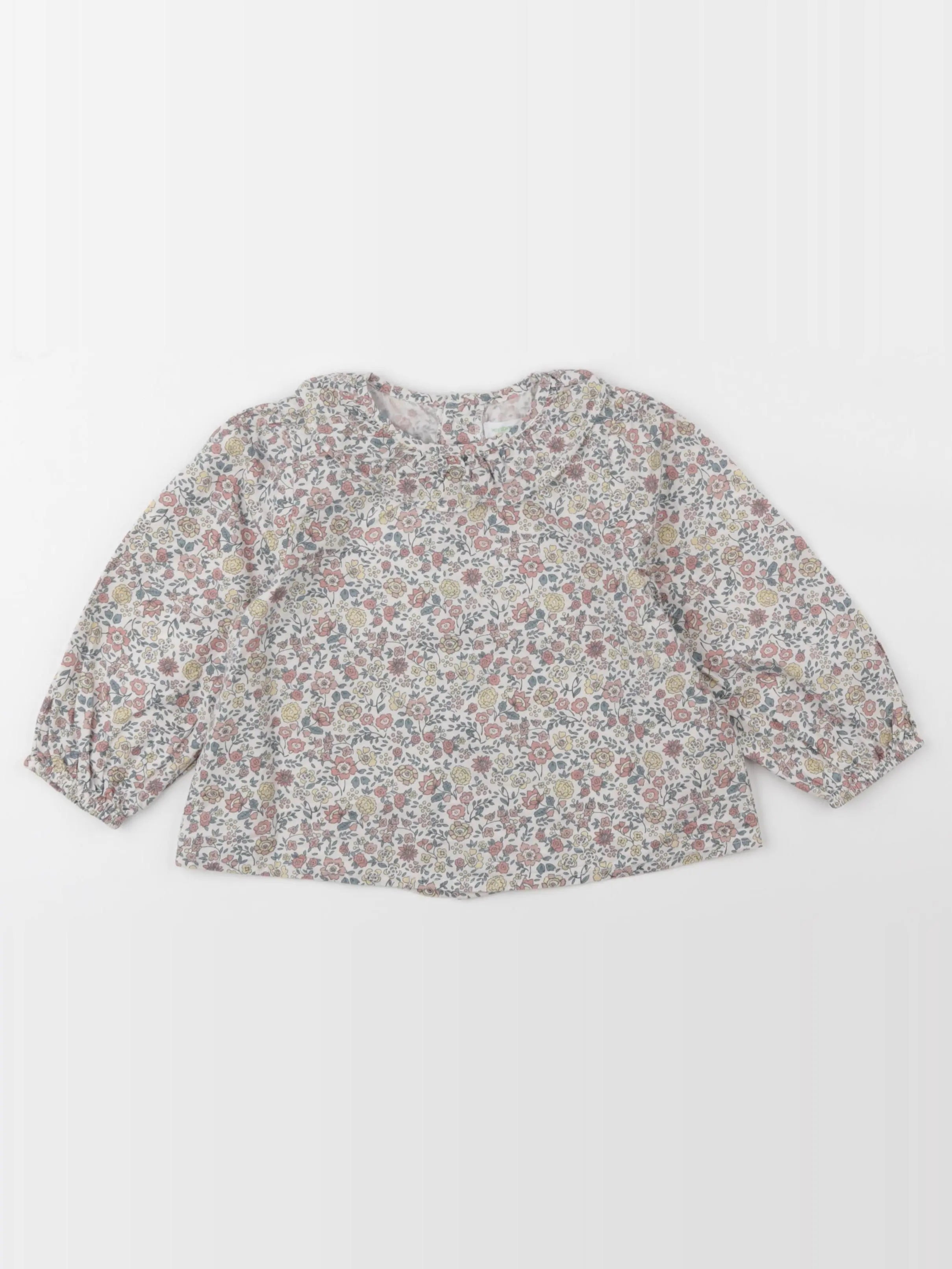 Vertbaudet - blouse multicolore - 24 mois