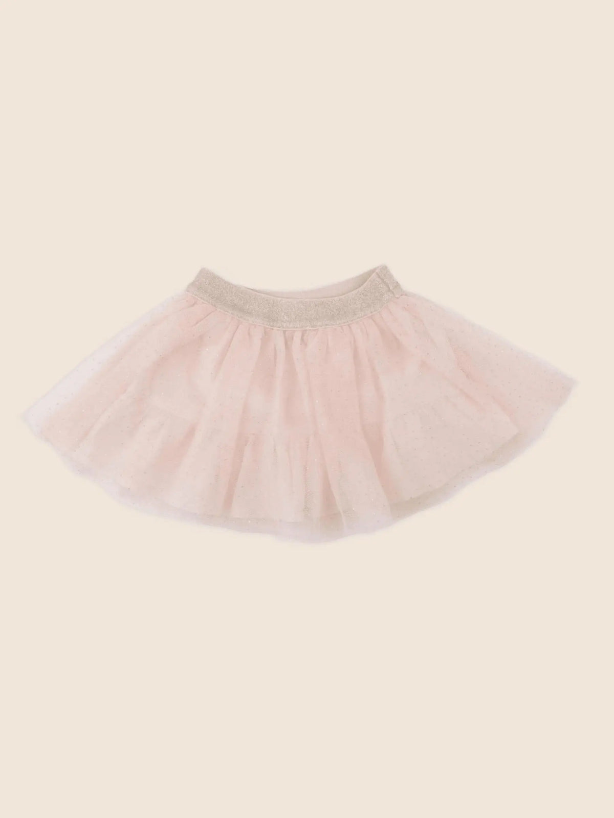 Vertbaudet - jupe or, rose - 3 mois
